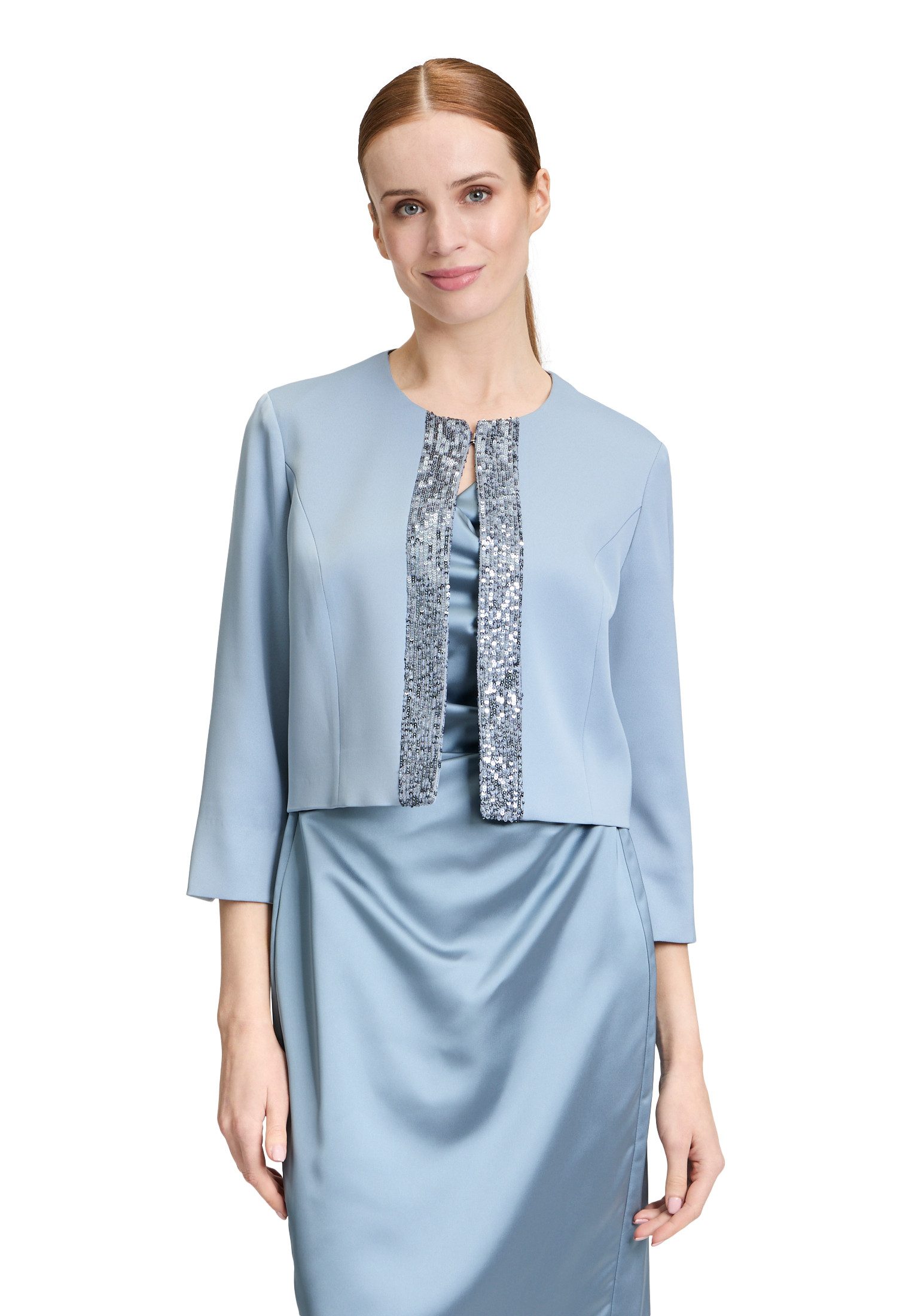 Jackenblazer Vera Mont Damen Blazer-Jacke mit Glanzeffekt
