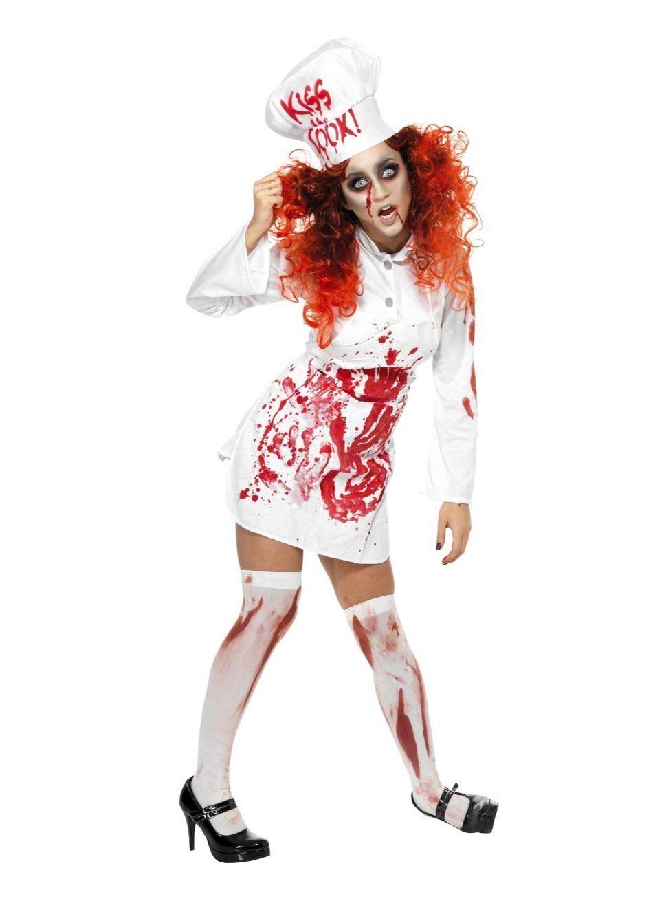 Smiffys Zombie-Kostüm Zombie Köchin