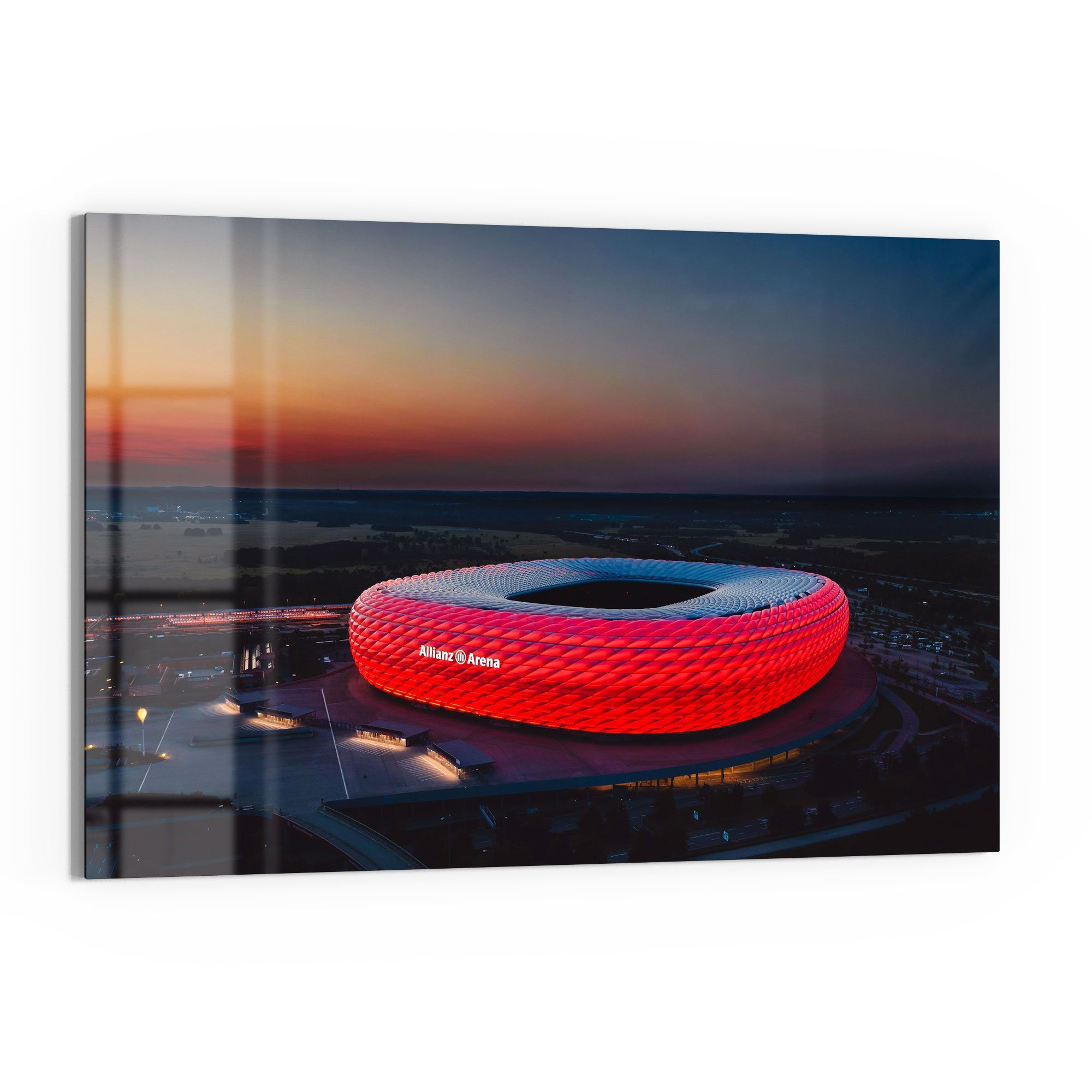 DEQORI Glasbild 'Allianz Arena, München', 'Allianz günstig online kaufen