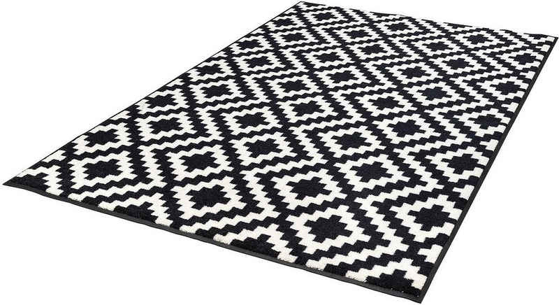 Teppich Kalmar, wash+dry by Kleen-Tex, rechteckig, Höhe: 7 mm, rutschhemmend, waschbar, Wohnzimmer