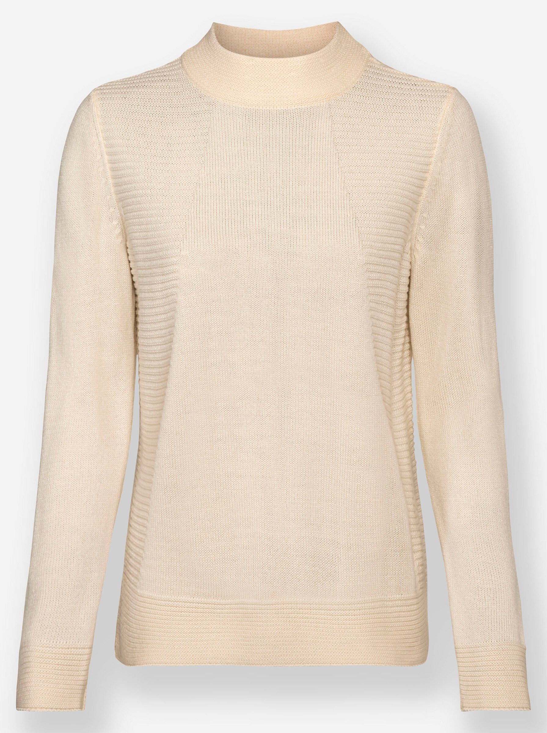 Witt Strickpullover Stehkragenpullover .