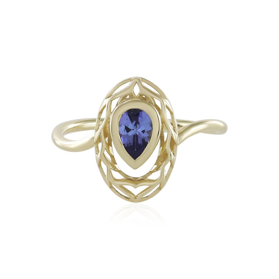 Cavill Goldring 0,41 ct Teardrop Tansanit günstig online kaufen