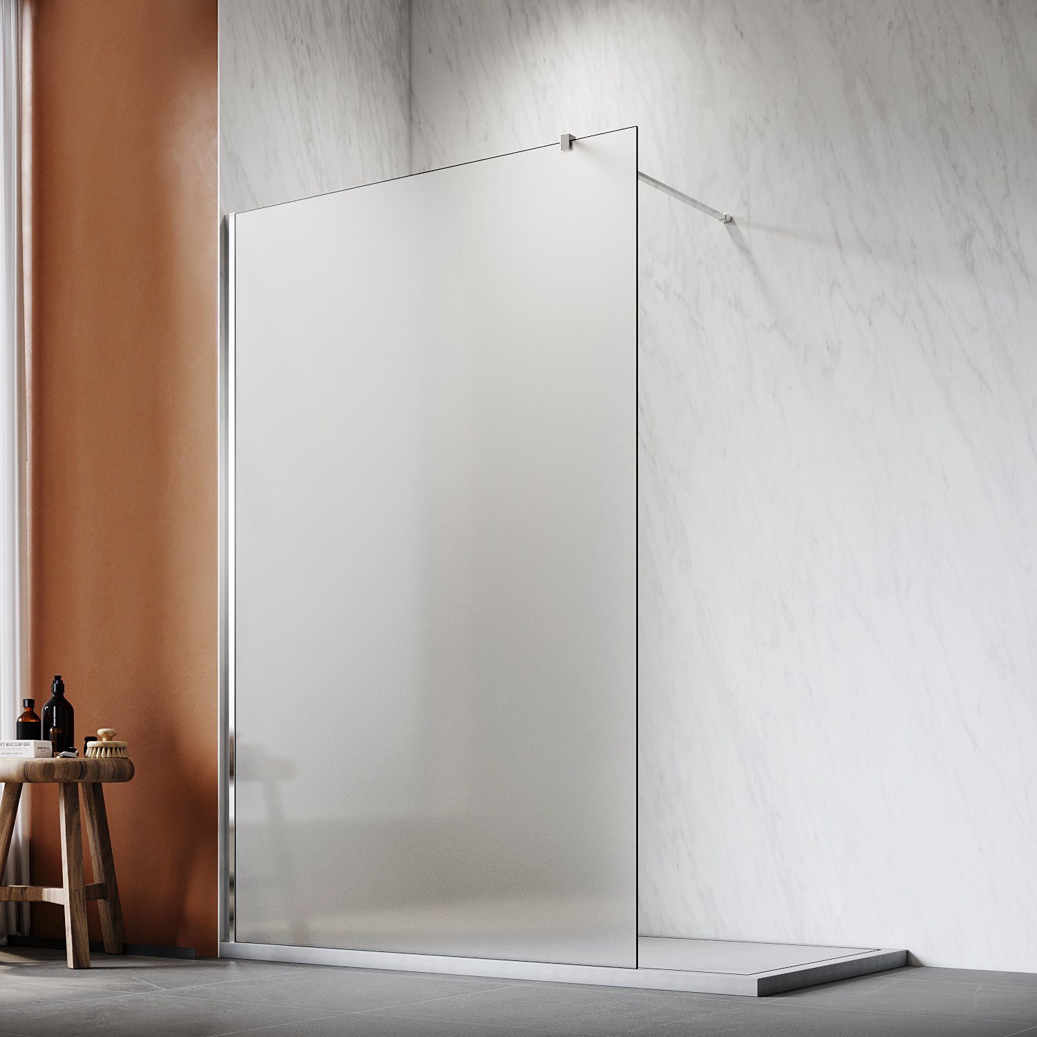 SONNI Walk-in-Dusche Walk-In Dusche, Duschkabine, 80-140cm günstig online kaufen