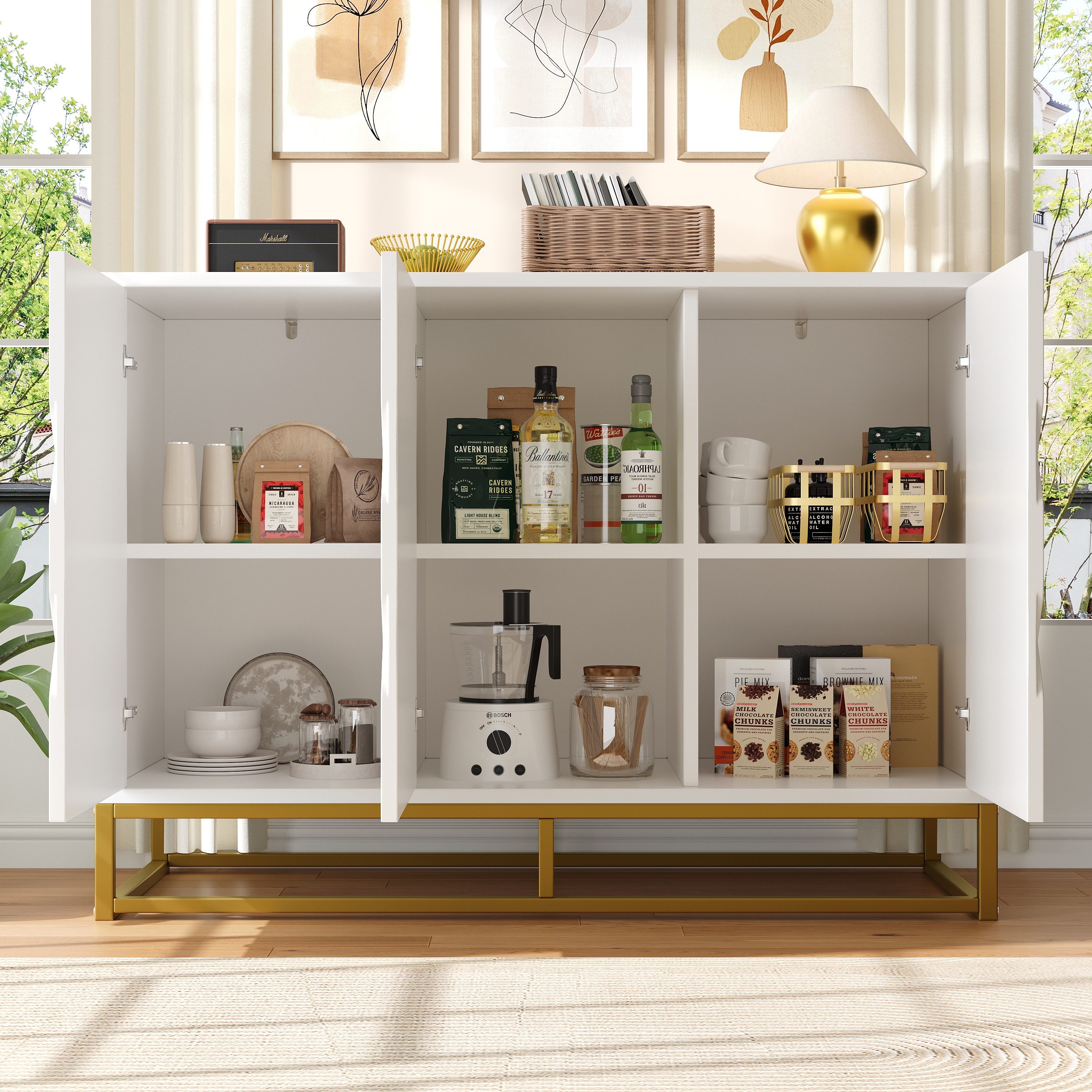Flieks Sideboard (1 St., mit verstellbare günstig online kaufen