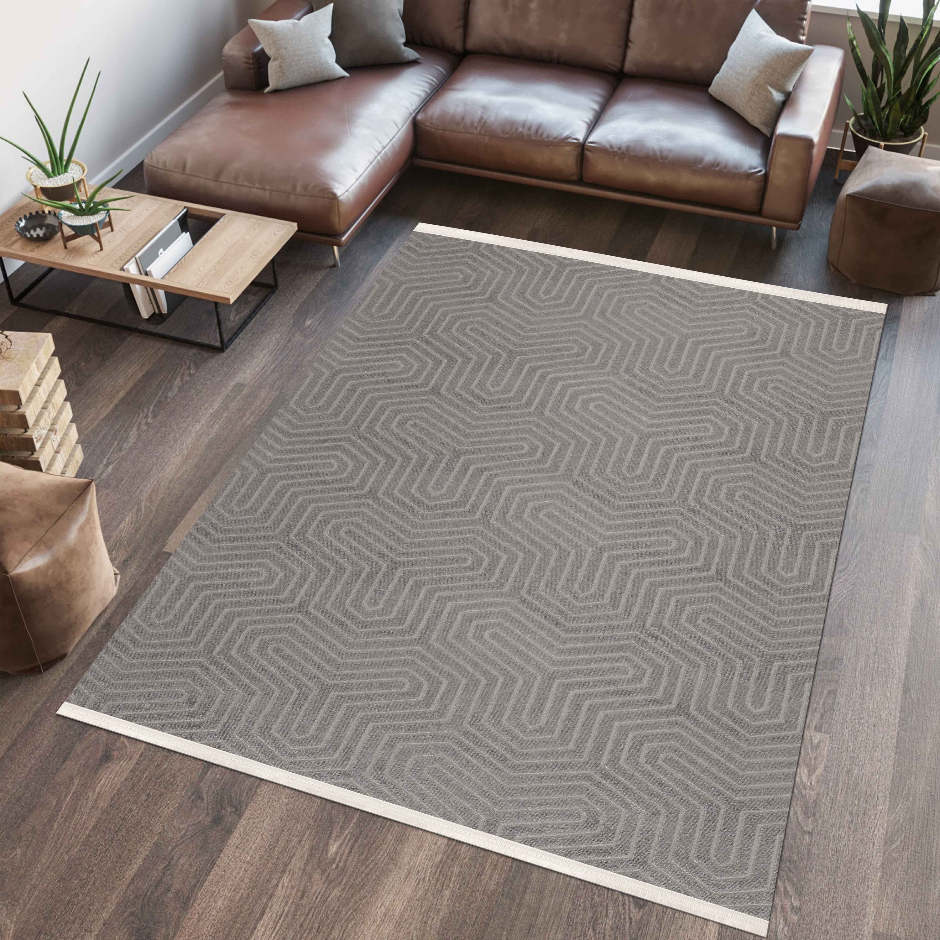 Carpettex Orientteppich Unicolor - Einfarbig, Rechteckig, günstig online kaufen
