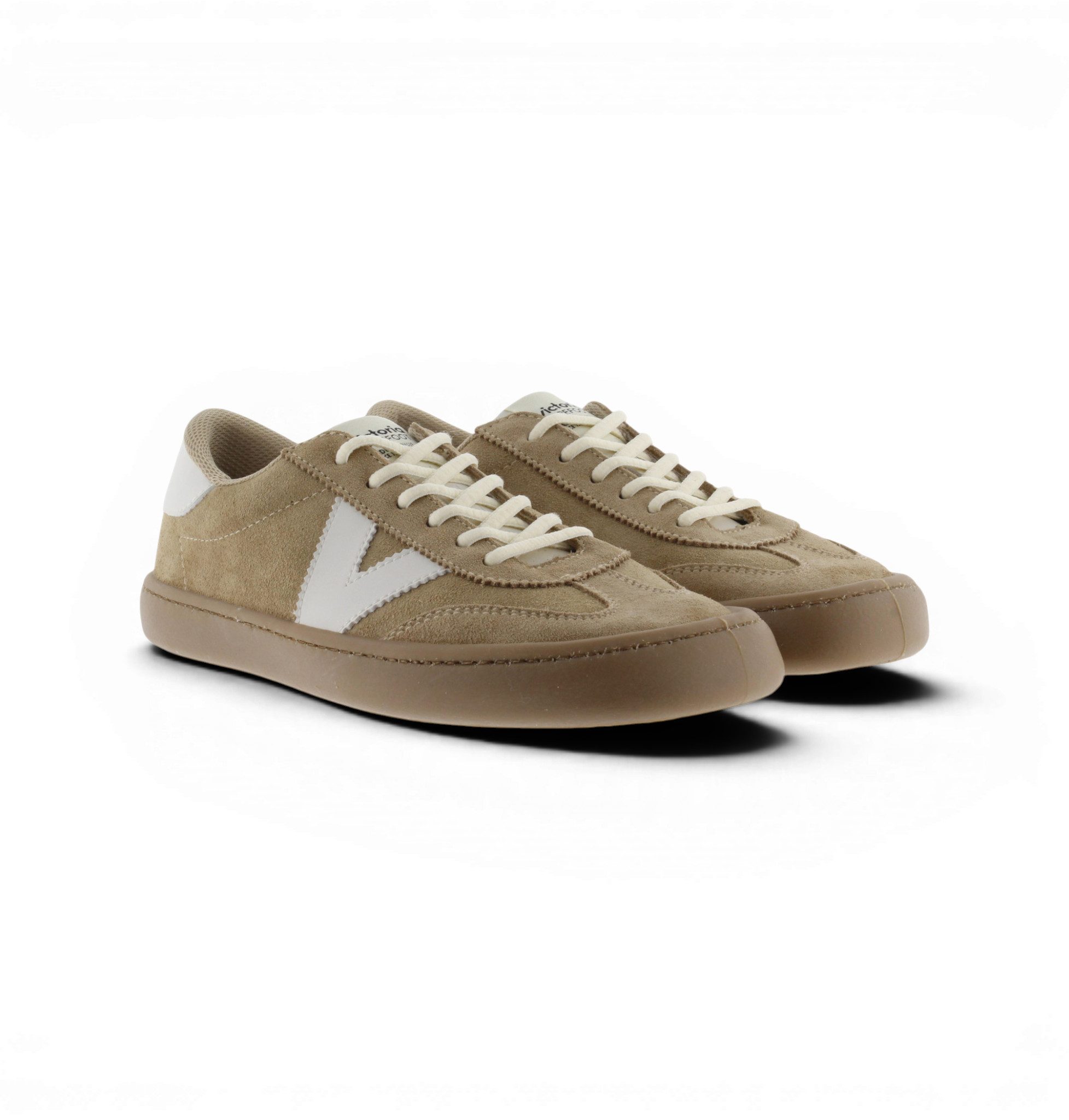 Victoria Barfussschuhe Olmo (Veloursleder, flexible Sohle, breite Zehenbox) Sneaker