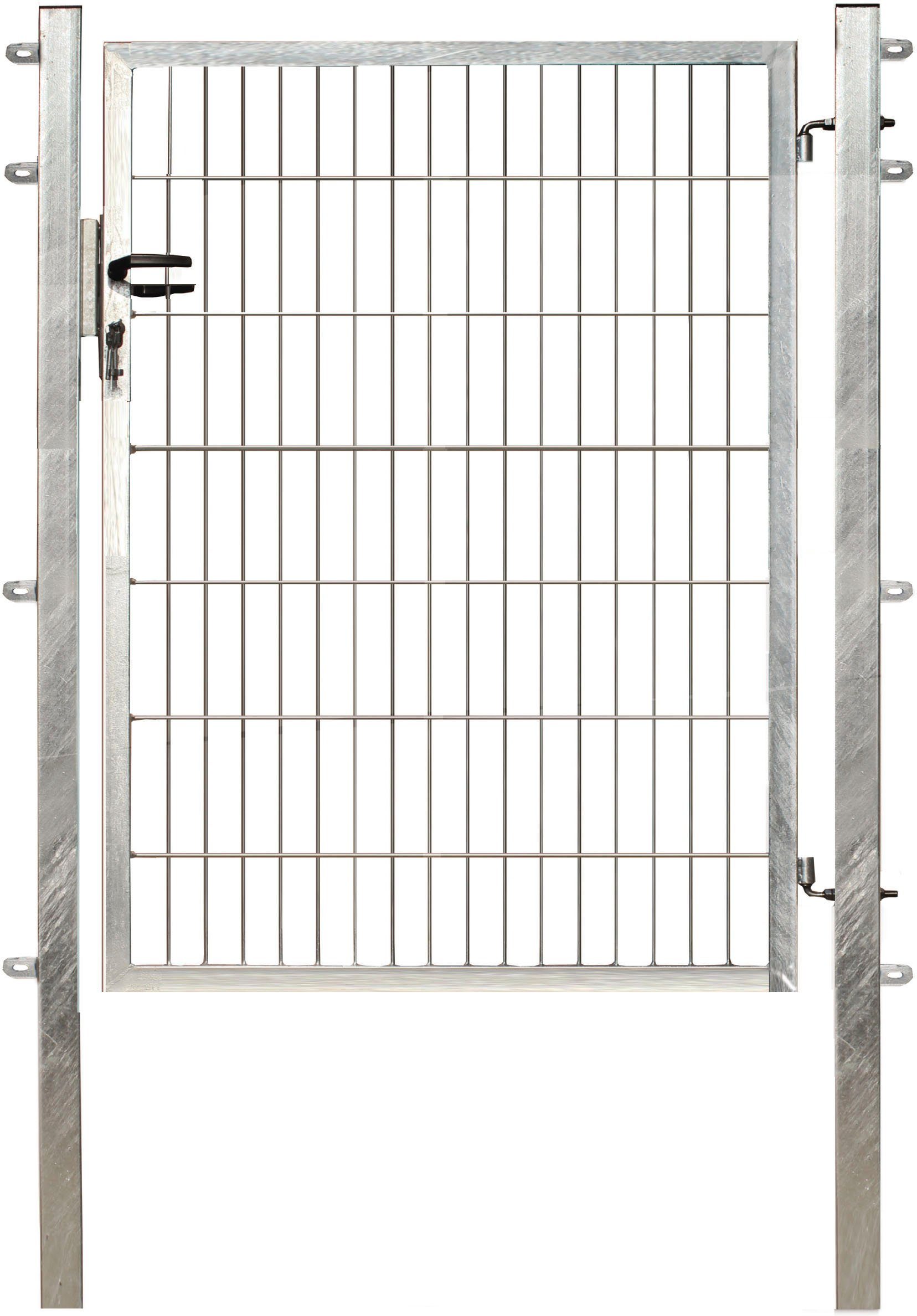 GARDEN 'N' MORE Zauneinzeltür Einzeltor Excellent, (Set), 143 cm hoch, feuerverzinkt