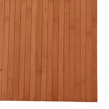 Teppich Teppich Rechteckig Braun 80x400 cm Bambus, vidaXL, Rechteckig