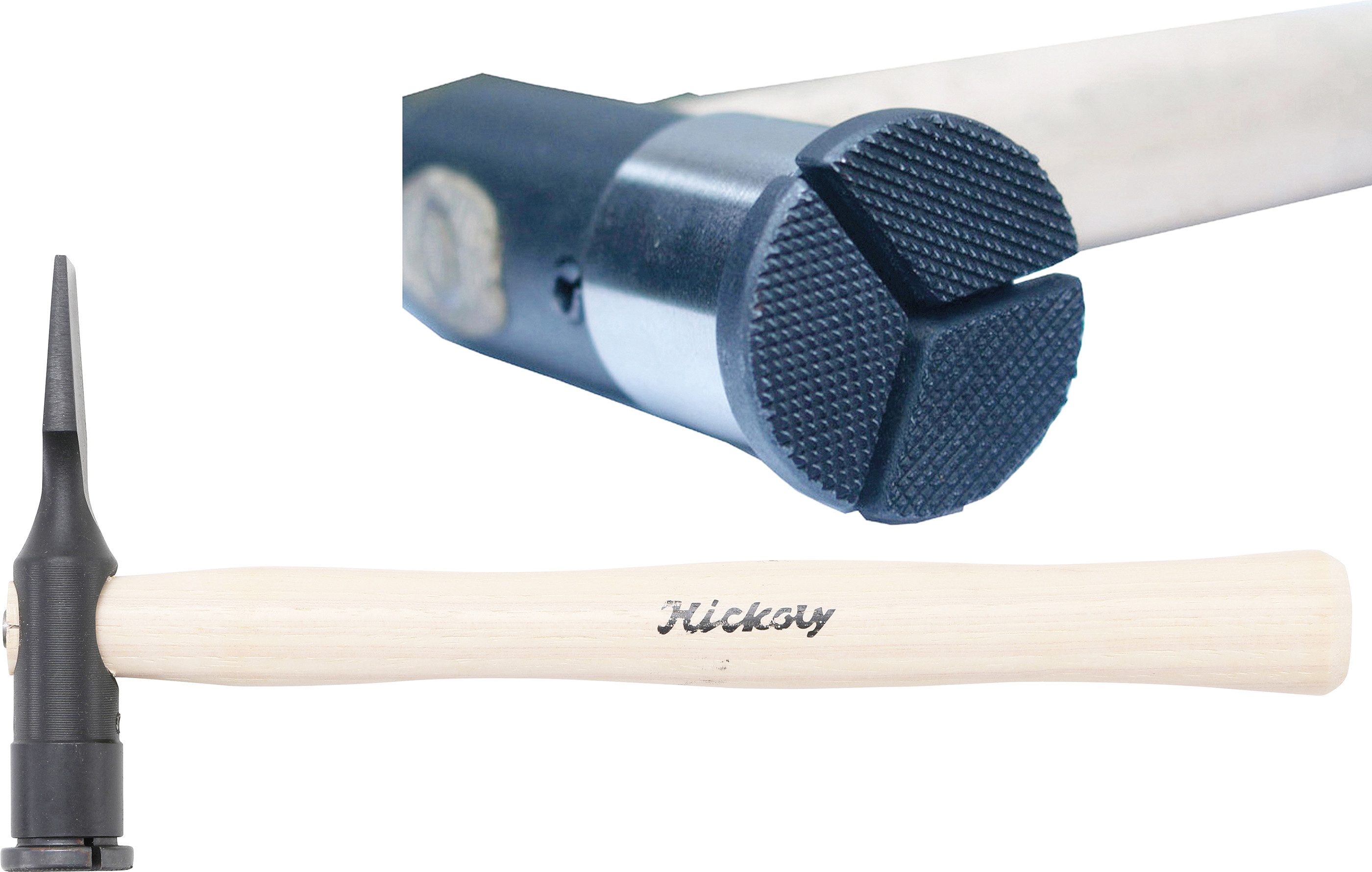 BGS technic Ausbeul-Riffelhammer Ausbeul-Riffelhammer zum verzugfreien Ausbeulen 225 g (1-St)