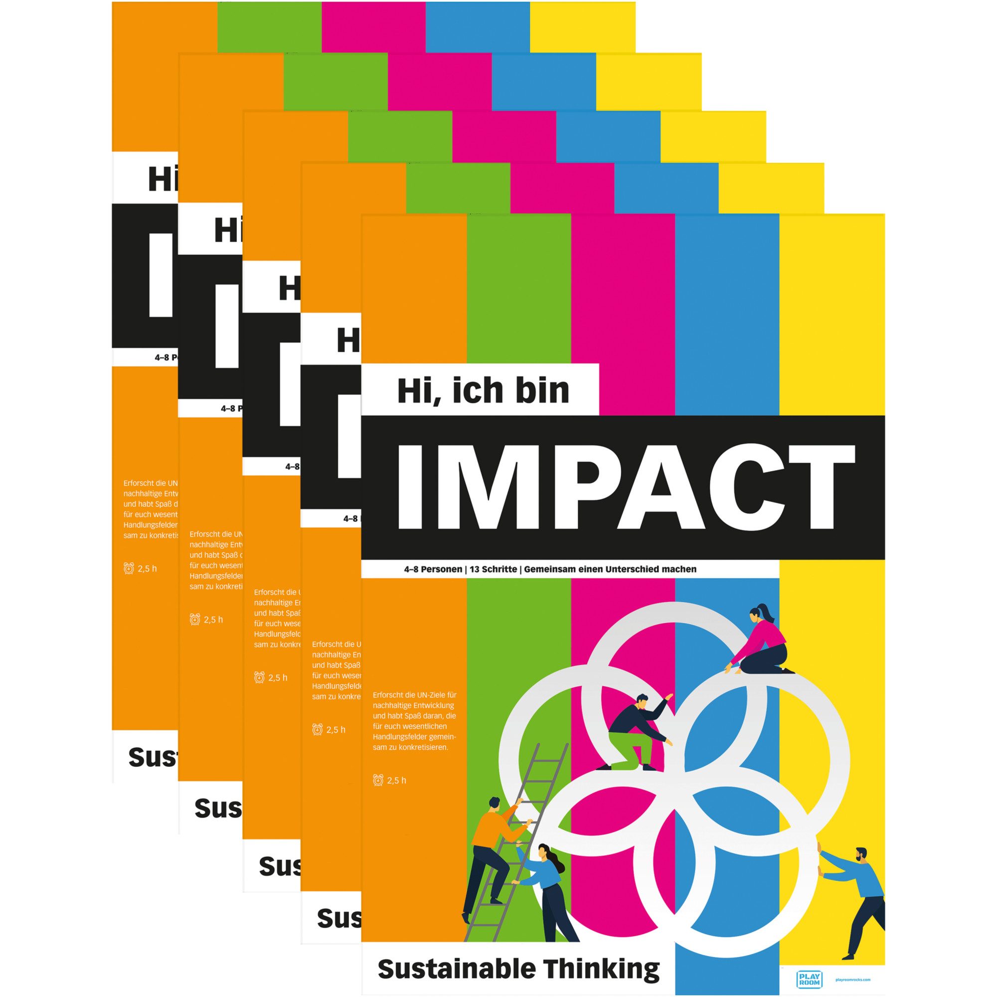 Flipchartblock Papierblock IMPACT FLIP 868845000 5 Stück