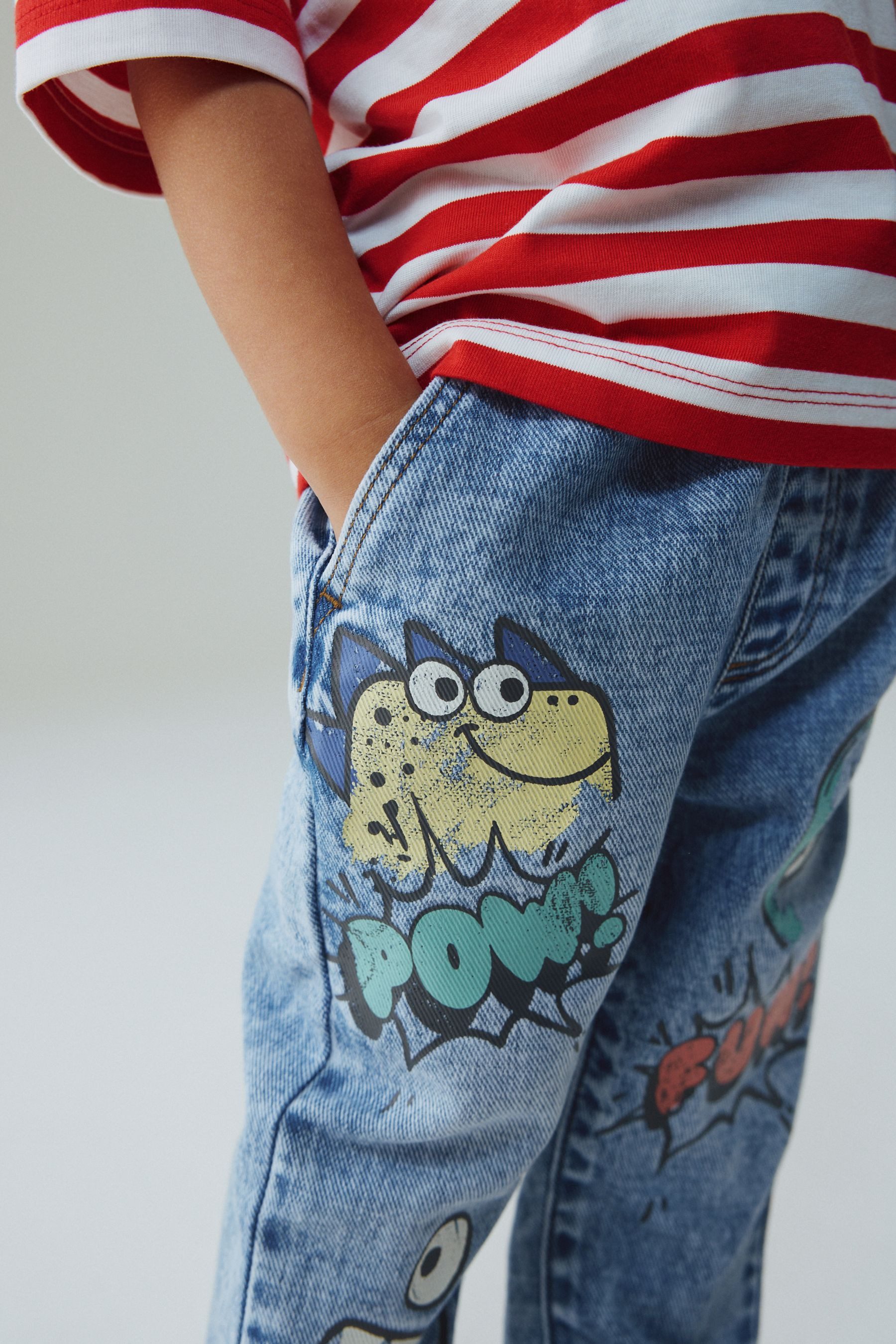 Next Dehnbund-Jeans Jeans, Monster Graffiti (1-tlg)