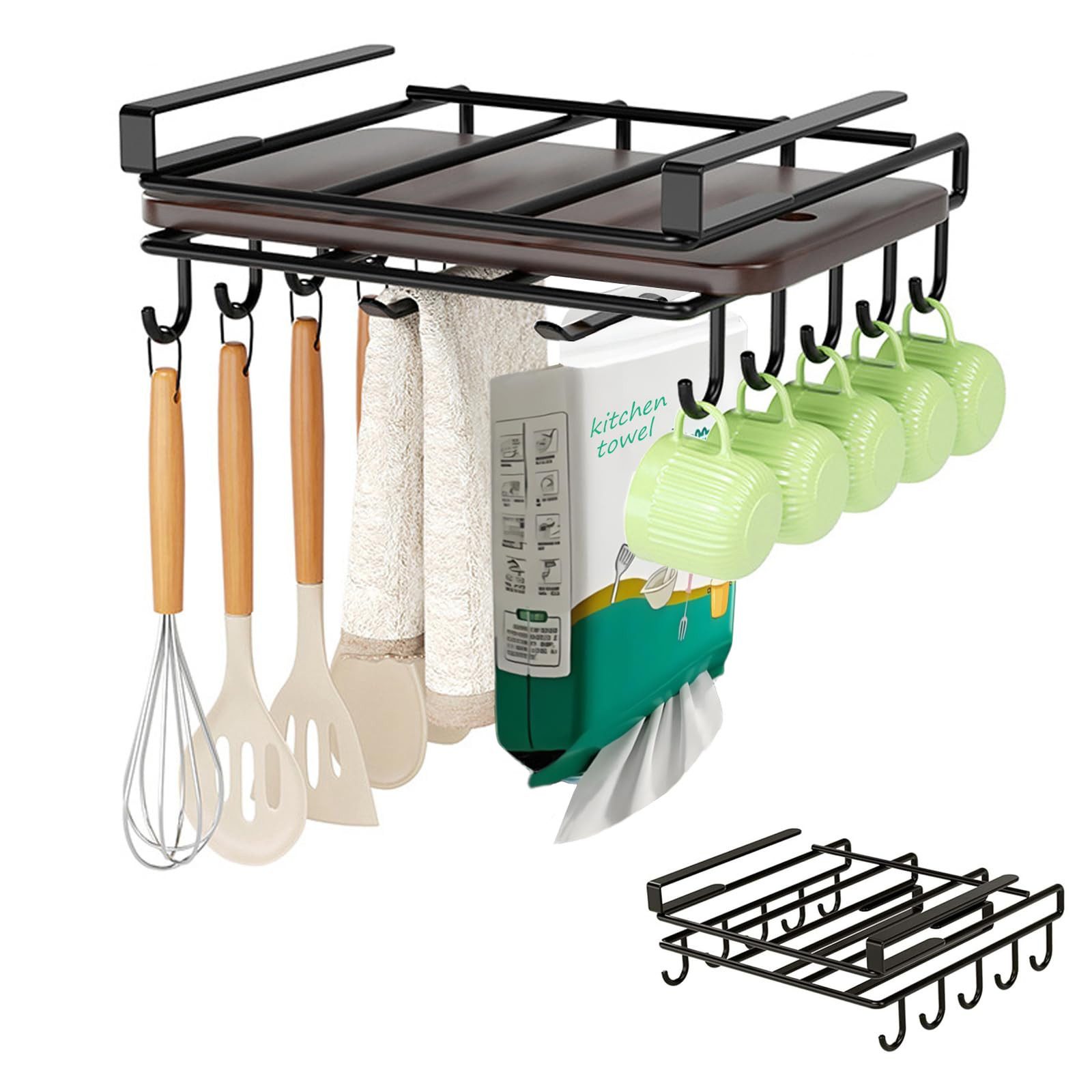 SURFOU Hängekorb Einhängekorb Küchenregal Schrankkorb Schneidebrett Halter günstig online kaufen