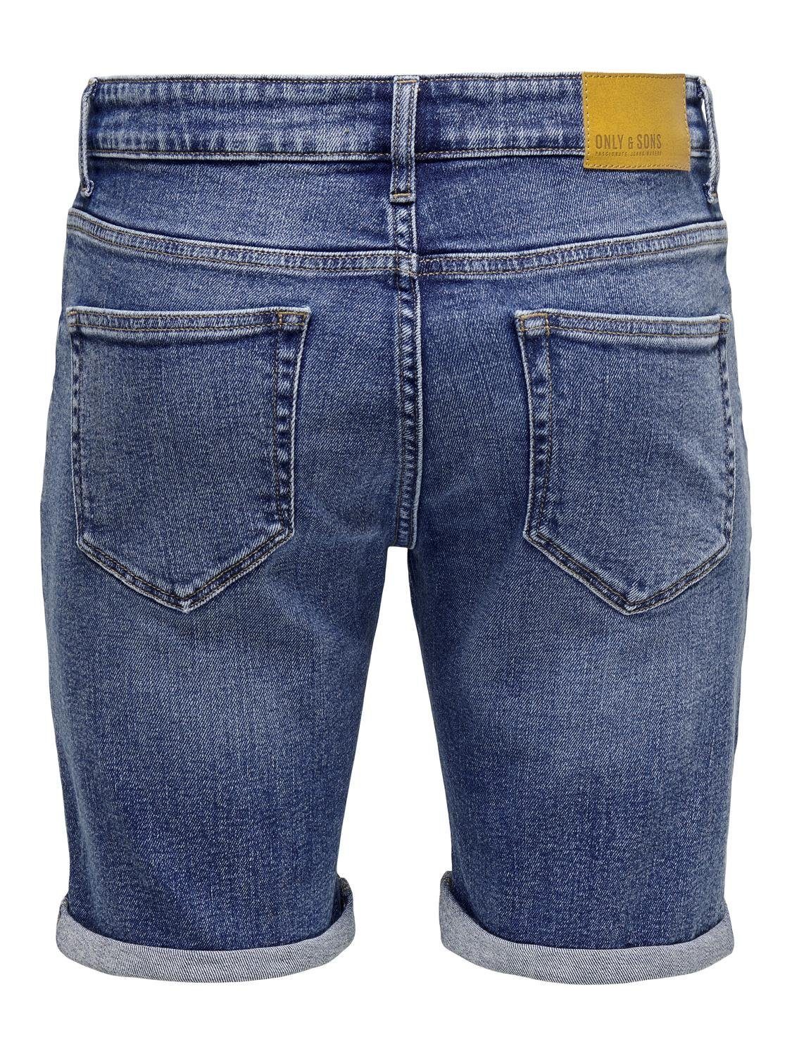 ONLY & SONS Shorts ONSPLY MBD 8772 TAI DNM SHORTS NOOS