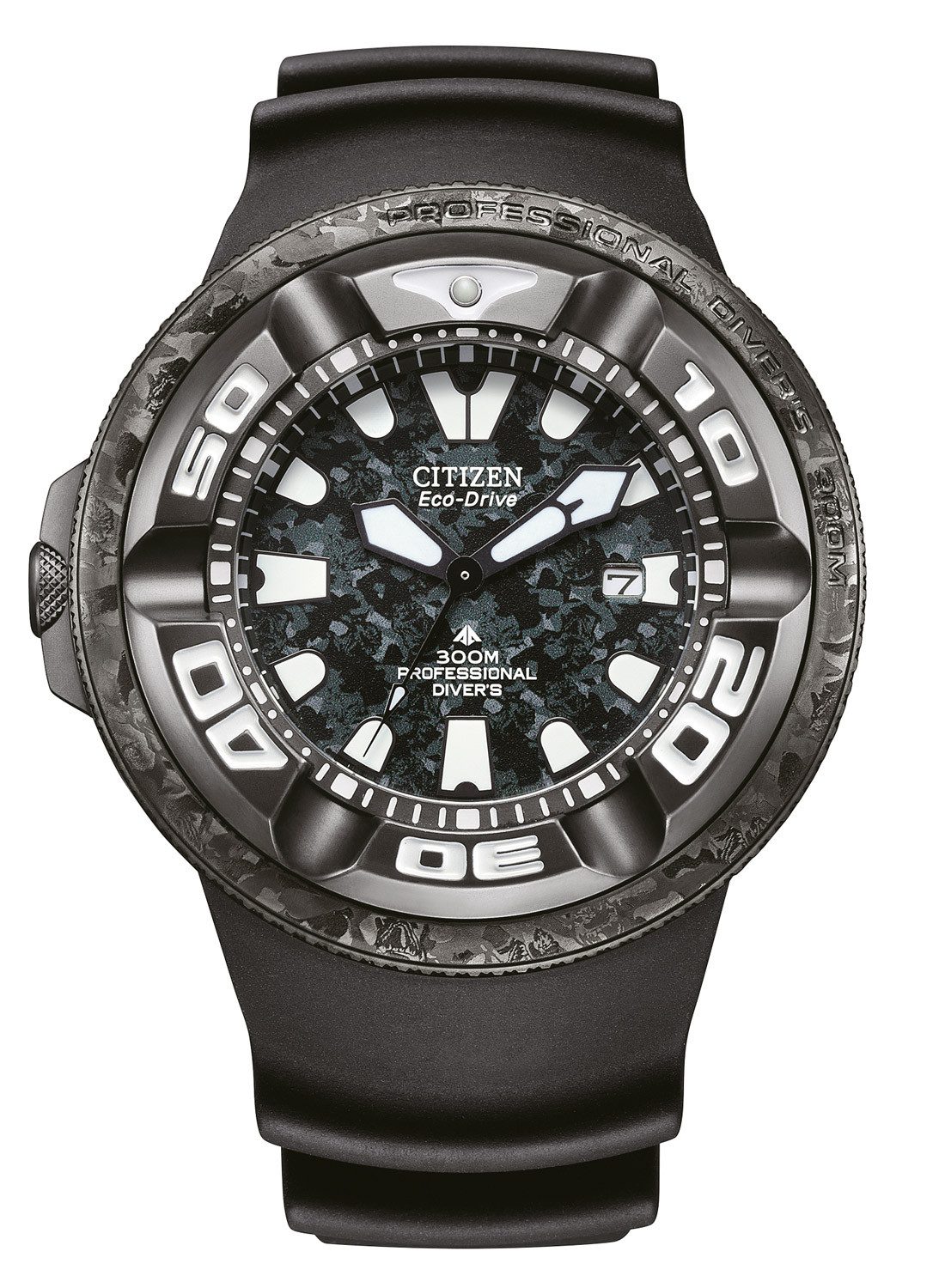 Citizen Taucheruhr BJ8056-01E, Promaster Eco-Drive Solar- Godzilla Grau LE