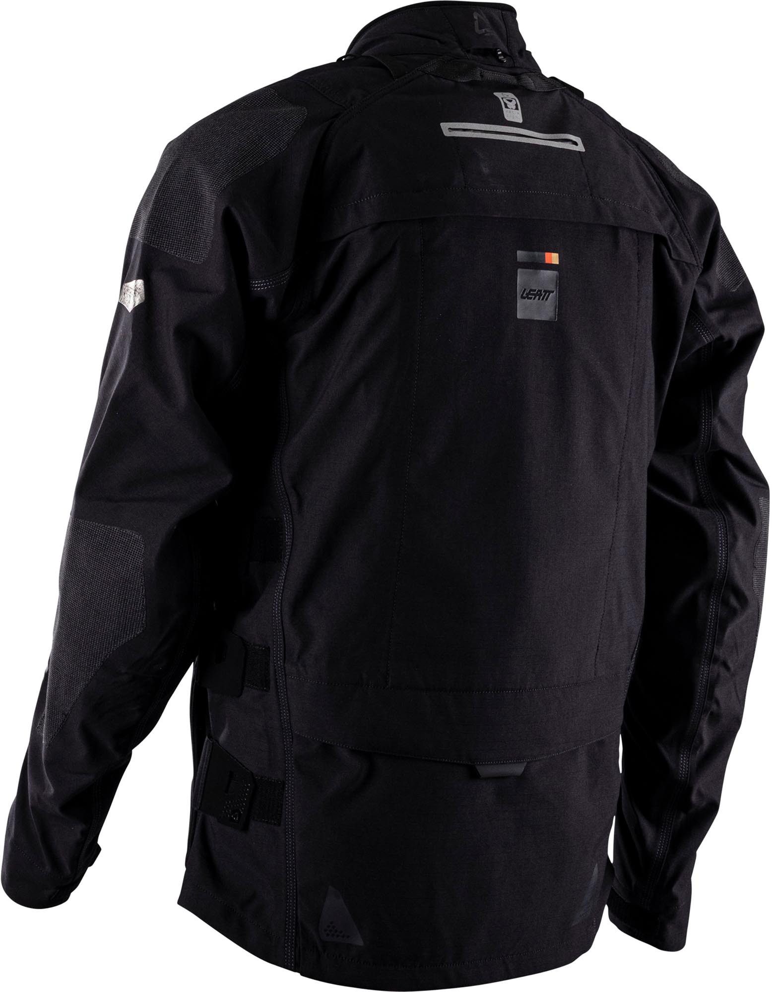 Leatt Motorradjacke ADV Rally 7.5 HydraDri wasserdichte Motorrad Textiljacke Rückenprotektor enthalten,Brustprotektor vorbereitet,Ellenbogenpr