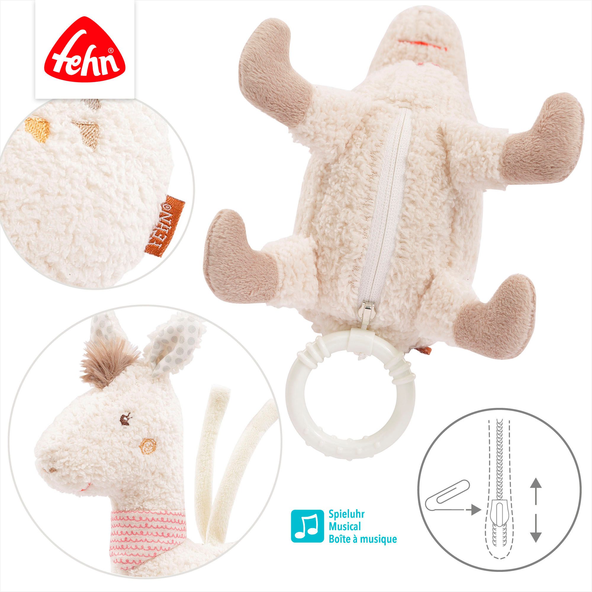 Fehn Spieluhr Peru, Lama