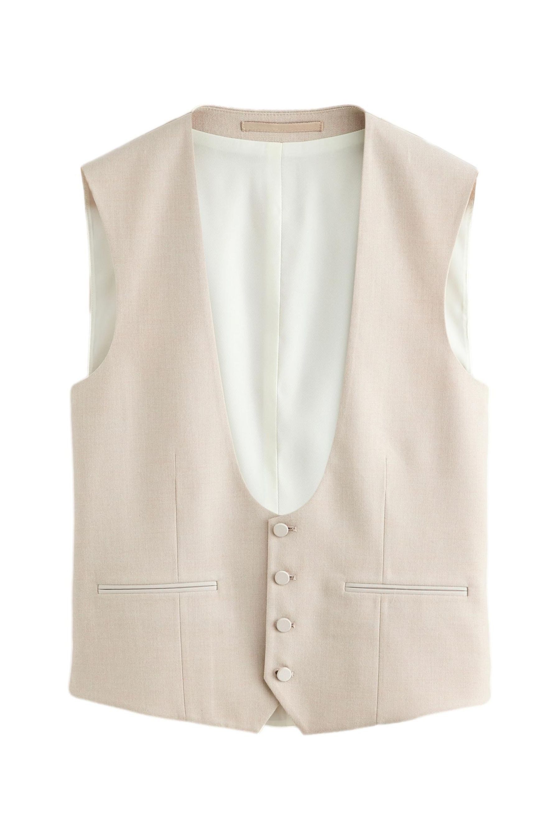 Next Anzugweste Slim Fit Smokingweste aus Flanell (1-tlg)