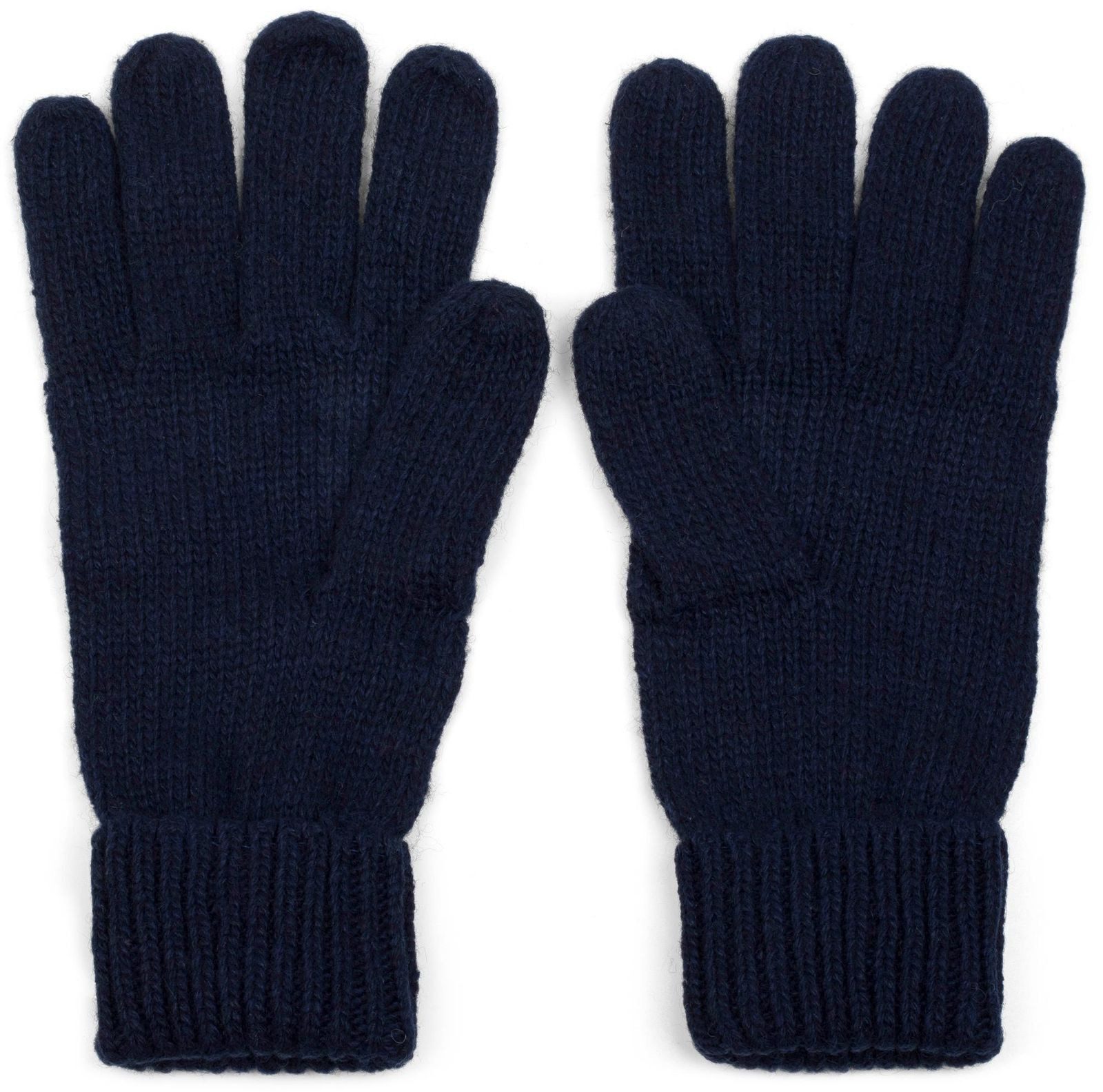 styleBREAKER Strickhandschuhe Strick Handschuhe mit Strass Stern (1-St)