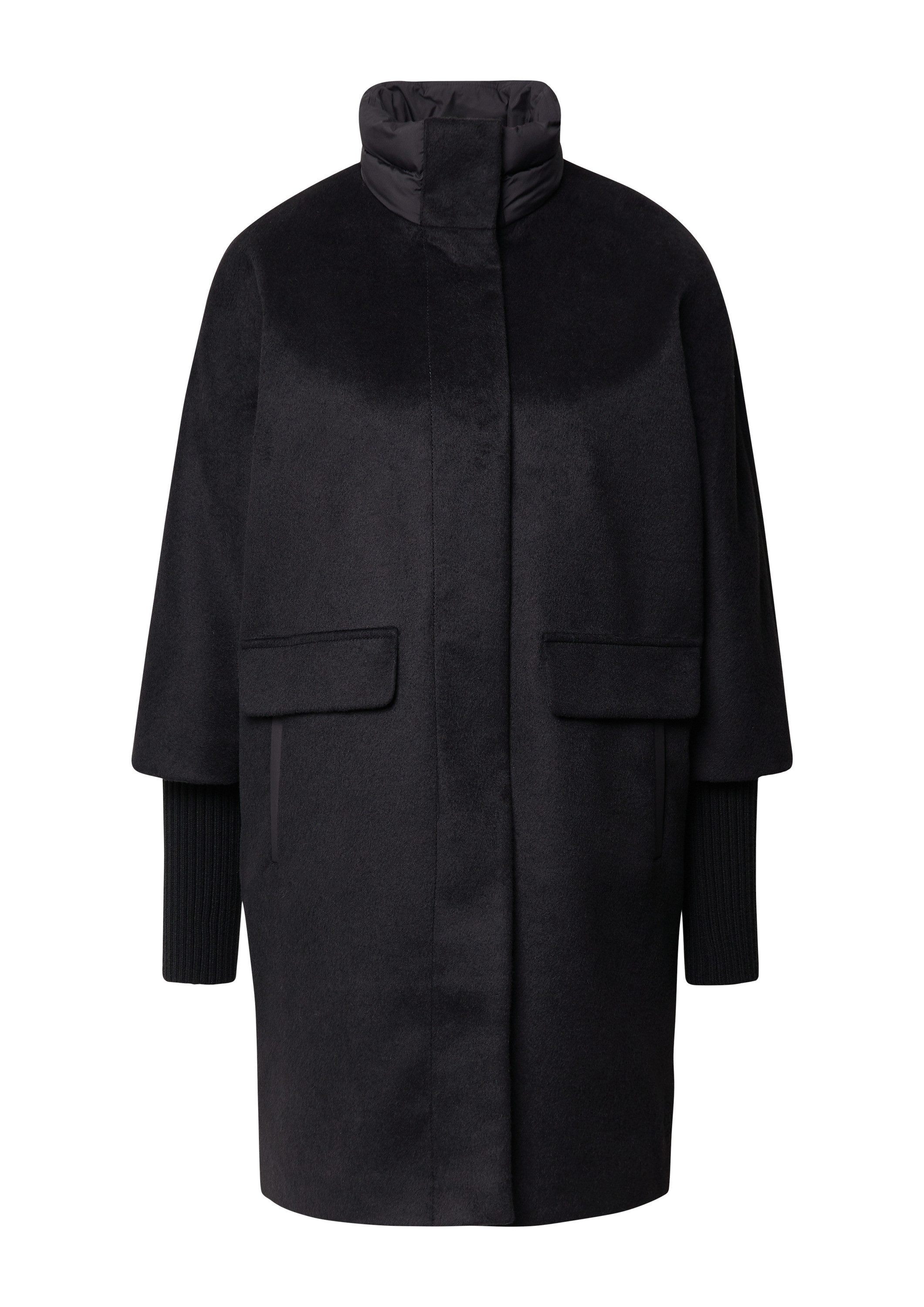 comma Funktionsmantel Outdoor-Mantel Mantel aus Wollmix mit Steppkragen günstig online kaufen