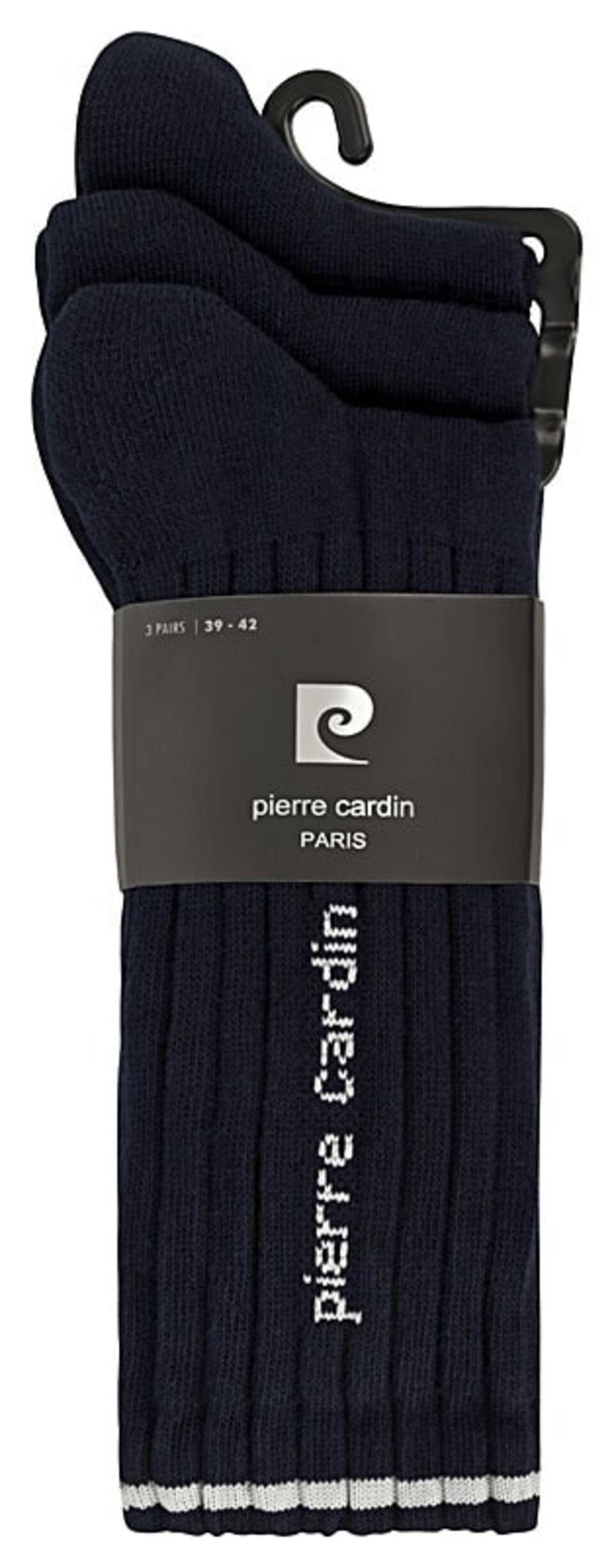 Pierre Cardin Langsocken Socken für Damen & Herren (Set) mit Komfortbund aus Baumwolle