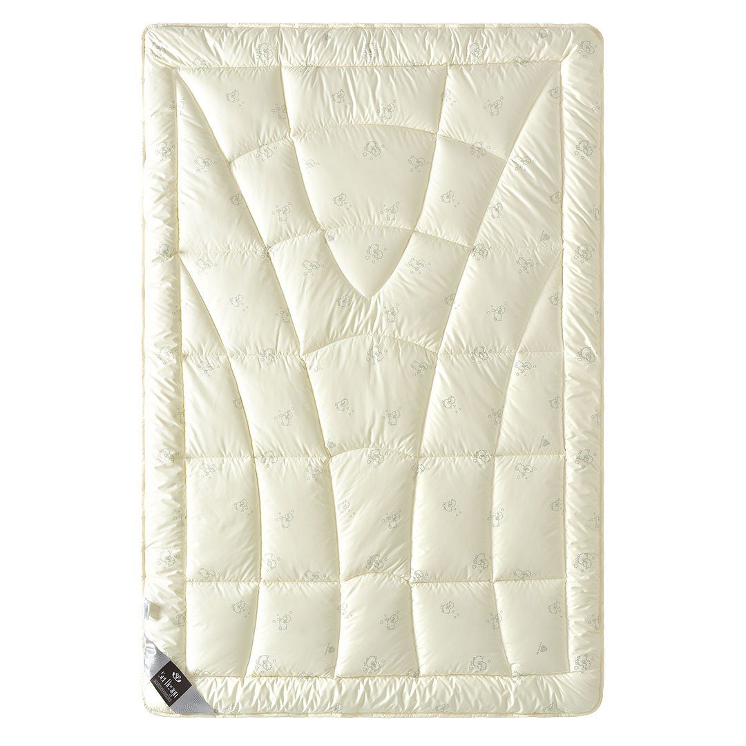 Naturfaserbettdecke, Wool Comfort 135x200 cm, SEI Design, Füllung: 70% Schurwolle - 30% Polyester