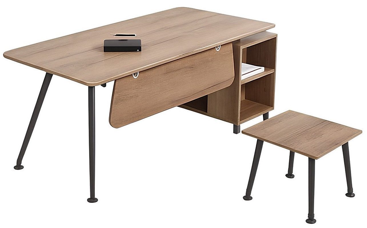 Büromöbel-Set Vollständiges Büro-Set Büromöbel Schreibtisch Beistelltisch Modernes