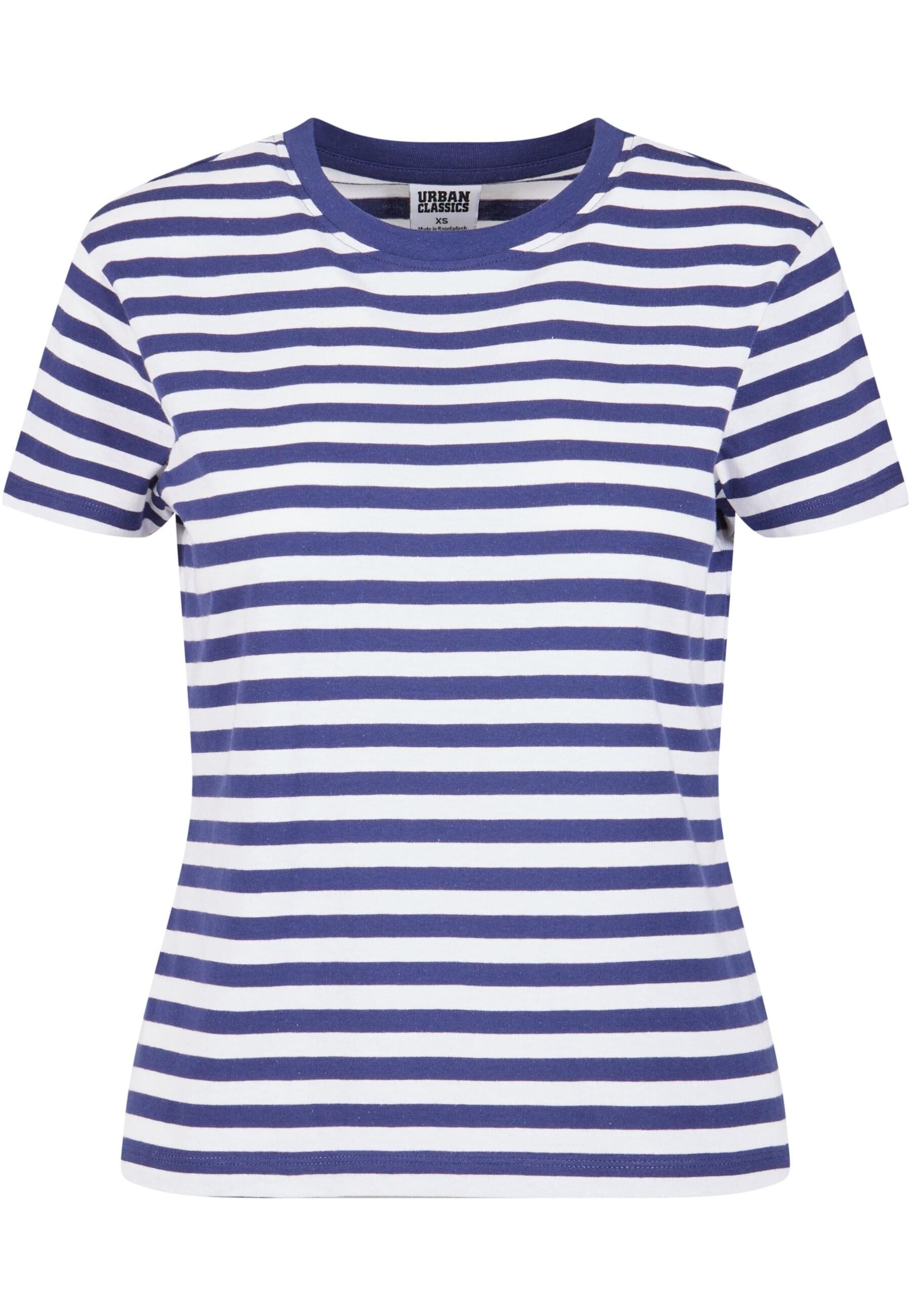 URBAN CLASSICS T-Shirt Urban Classics Damen Ladies Regular Striped Tee (1-t günstig online kaufen