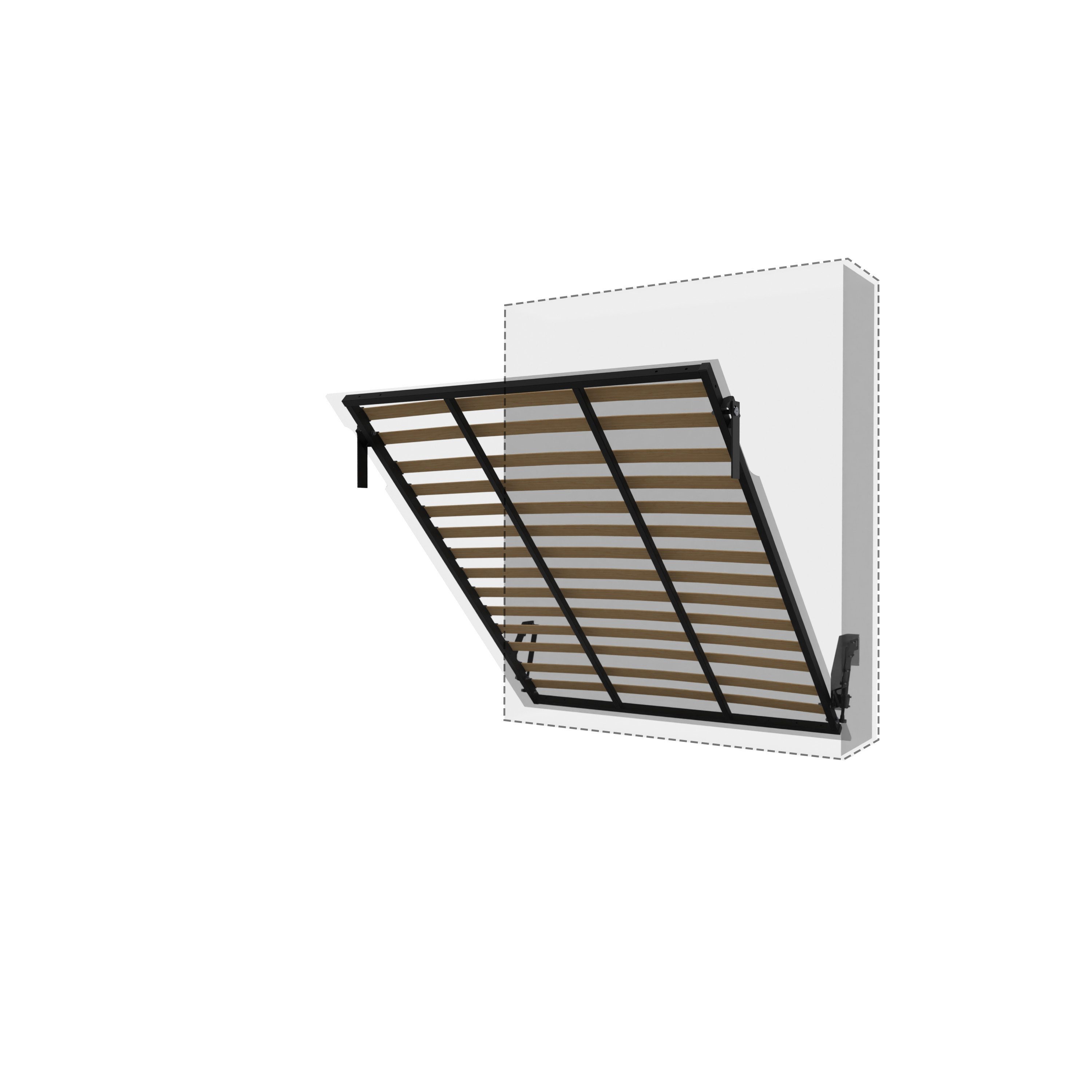 WallBedKing Schrankbett Morphy Schrankbett Integrated-Wandbett-Rahmen – Modulares - Vertical