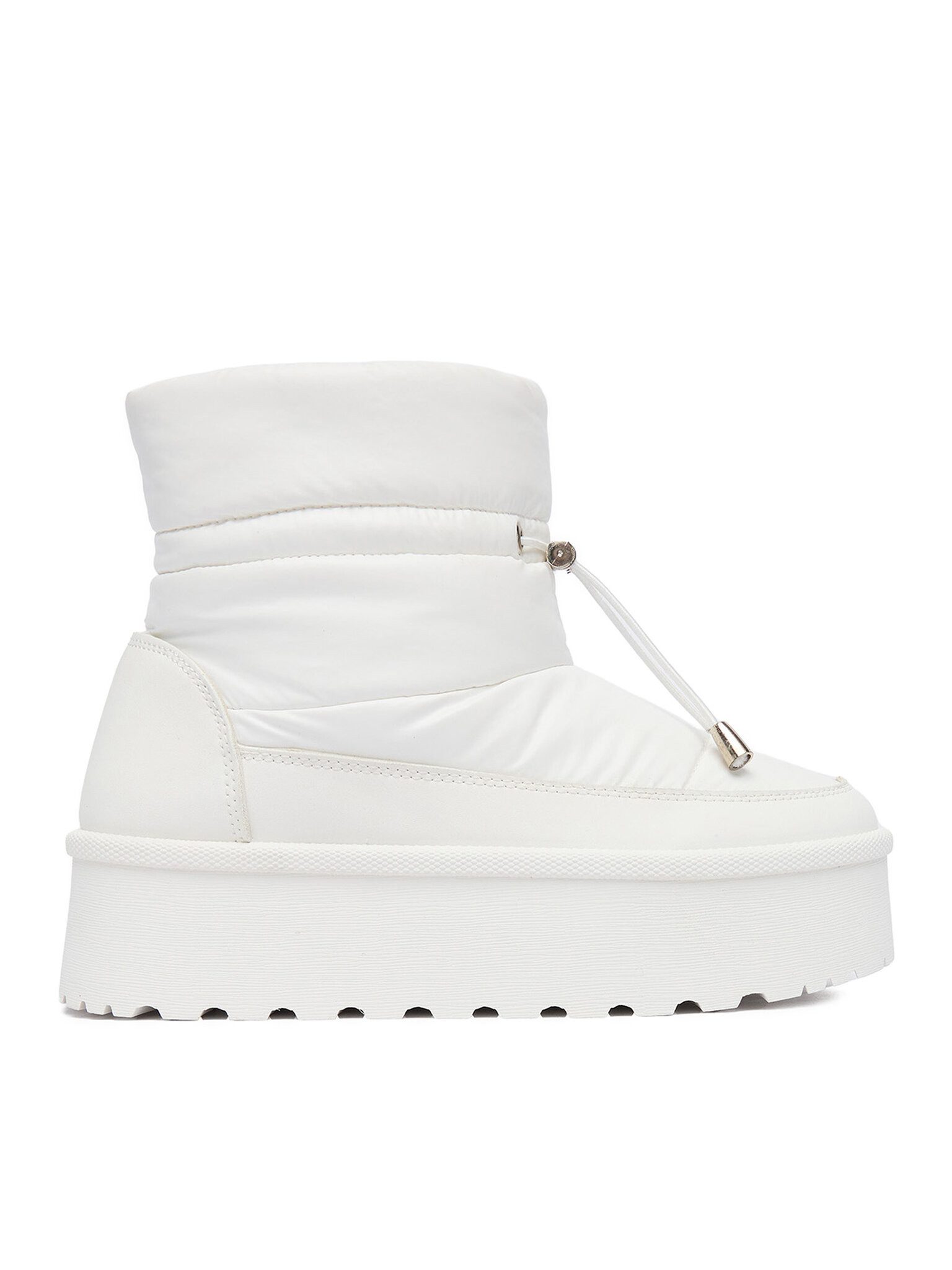 DeeZee Deezee Damen-Schneestiefel Weiß HD1288 Winterstiefel