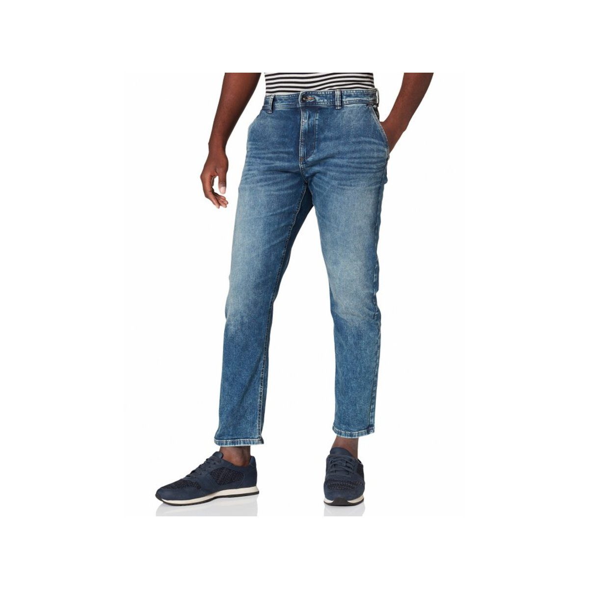 Bültel Worldwide Shorts blau regular (1-tlg)