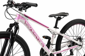 Bikestar Mountainbike, 21 Gang Shimano RD-TY300 Schaltwerk, Kettenschaltung