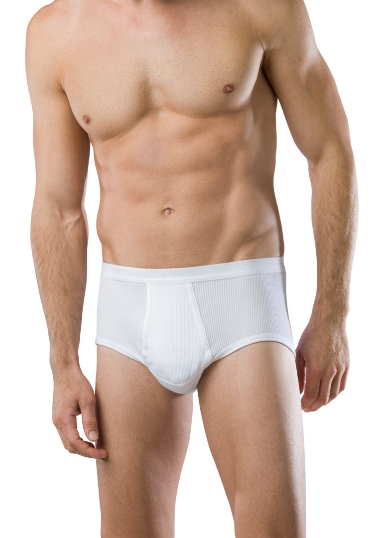 Slip 3er Pack Doppelripp Sport Slip