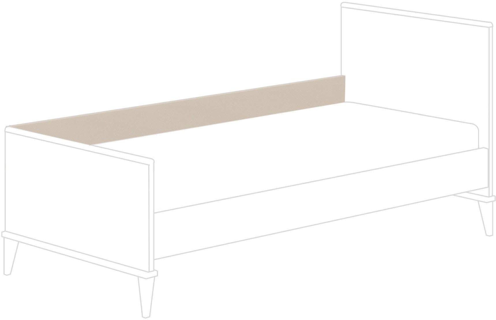 PAIDI Umbauseiten MILA & BEN Steiff by PAIDI, zusätzliche Schutzseite am Bett, Rausfallschutz in Beige, geprüfte Sicherheit