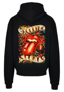 F4NT4STIC Kapuzenpullover The Rolling Stones Tongue And Stars Musik, Band, Logo