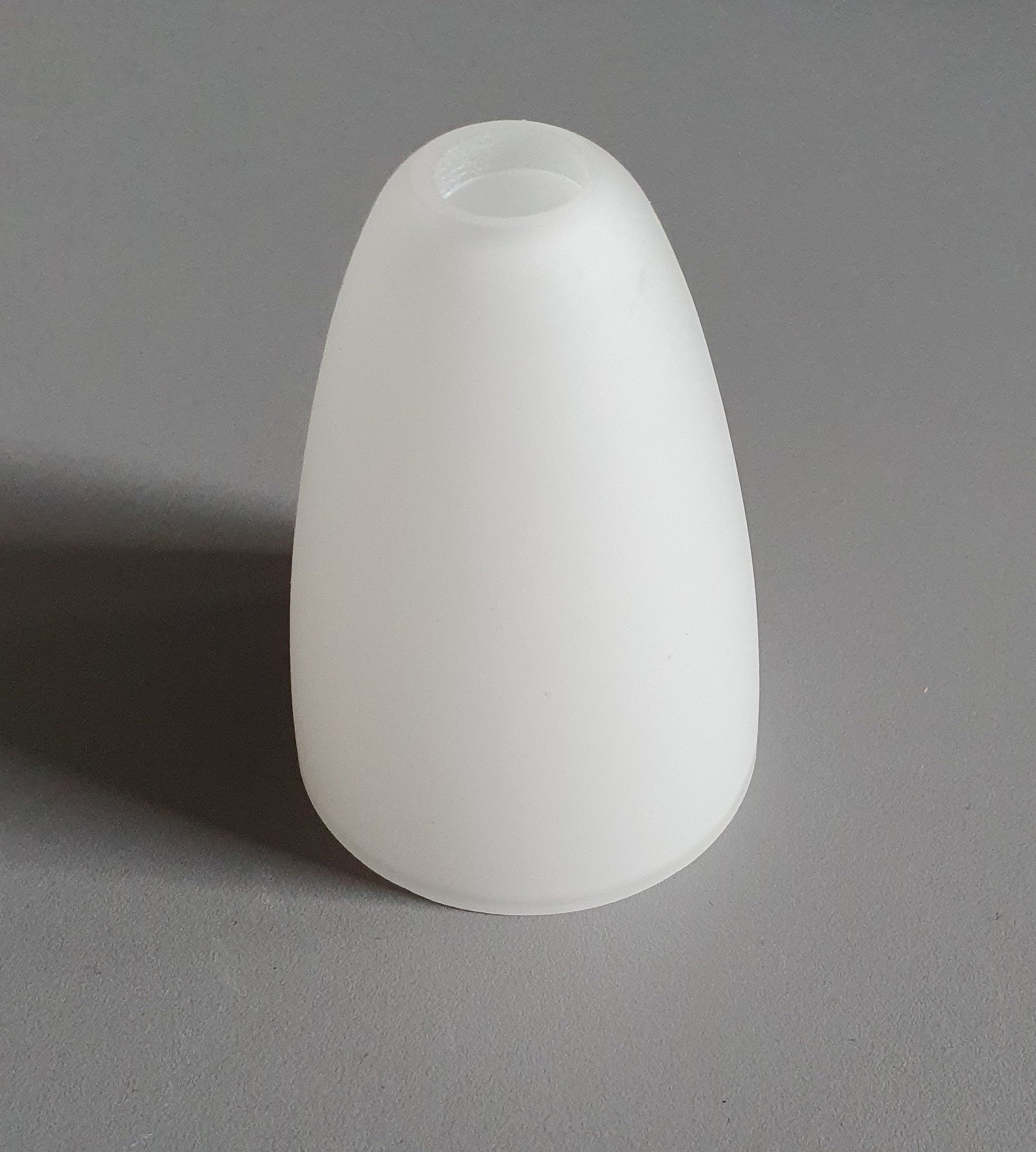 Lichthandel Hoch Lampenschirm G4 Lampenschirm Schute Ersatzglas Lampenschirm Opalglas weiß matt