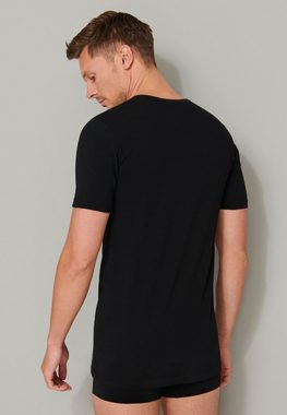 Schiesser T-Shirt "95/5" (2er-Pack) mit rundem Halsausschnitt