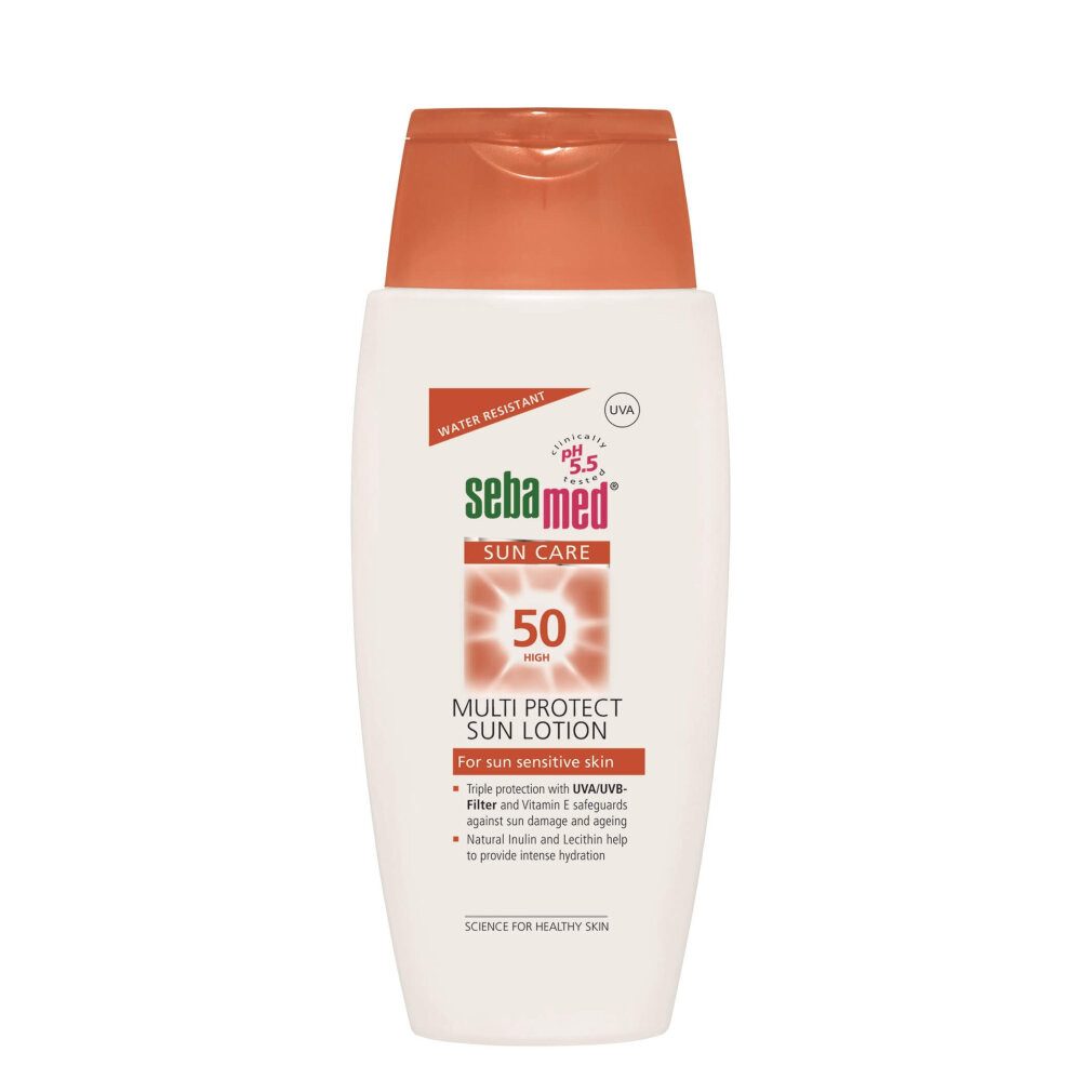sebamed Körperpflegemittel Bräunungslotion SPF 50 Sonnenpflege (Multi Protect Sun Lotion) 150 ml
