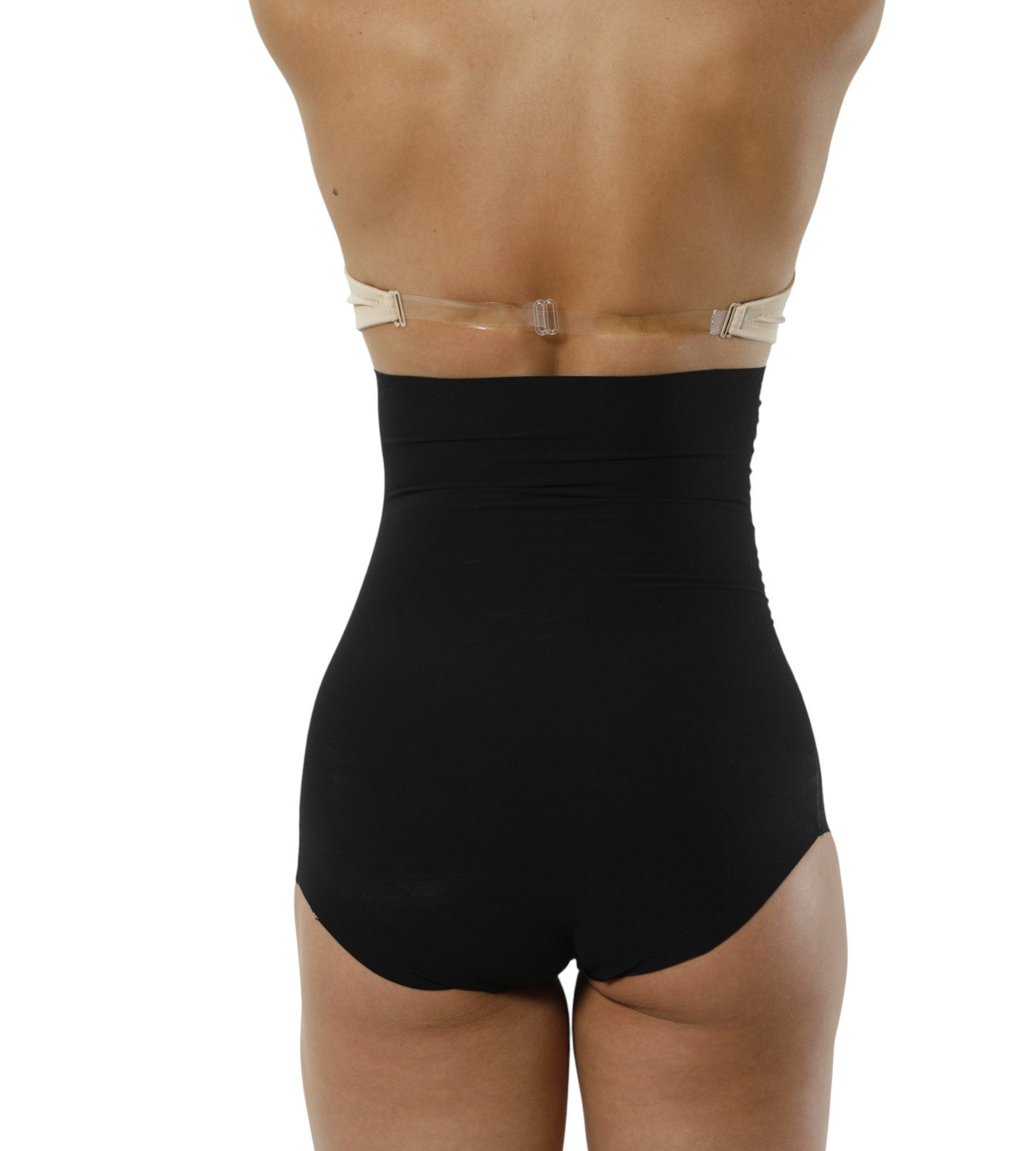 Formangel Miederslip mit hoher Taille – shaping Slip Corsage mit Silikonbund & Lasercut (1-St) shaping Effekt, hoher Bund, rutschfest durch Silikonbund
