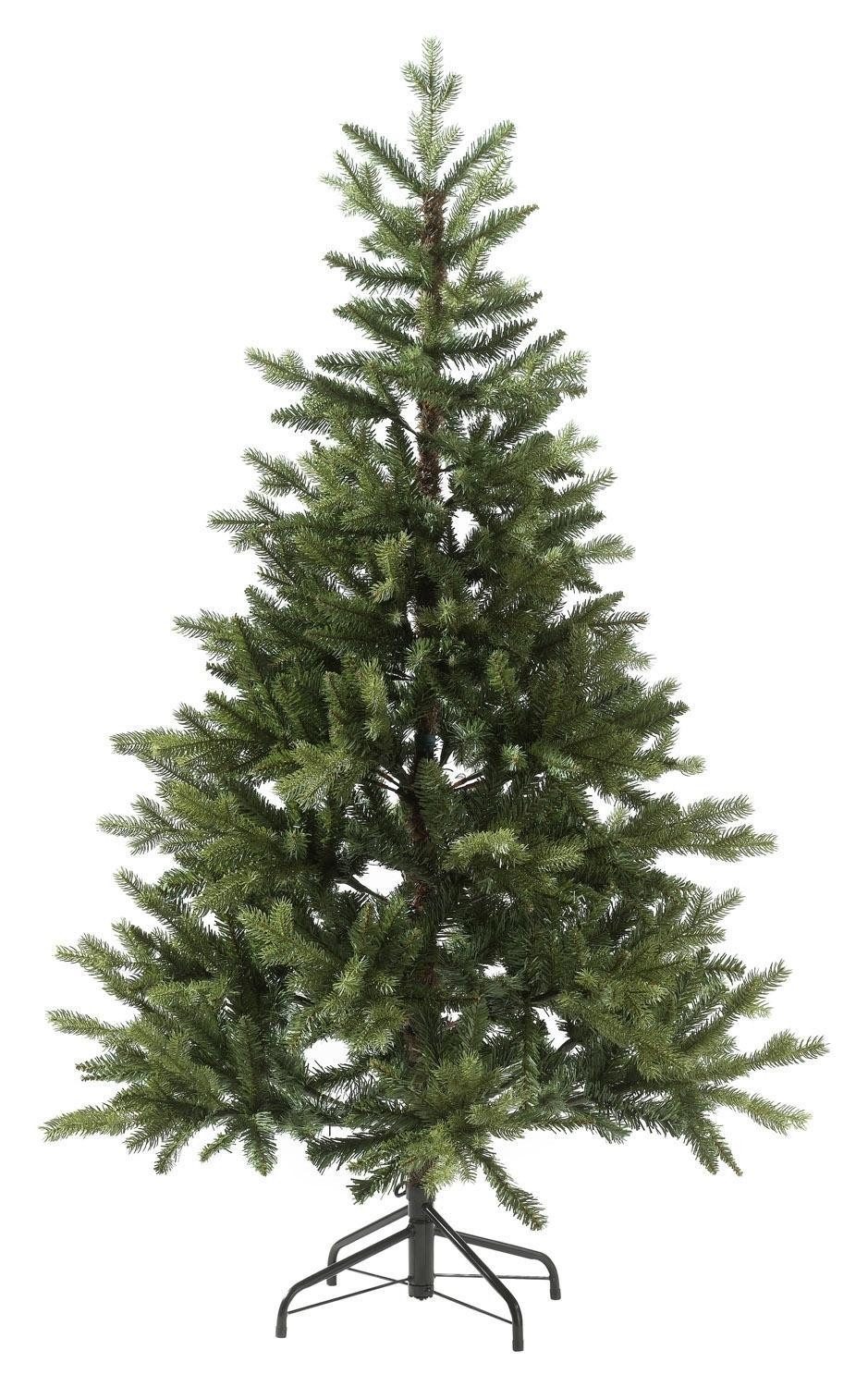 casa NOVA Künstlicher Weihnachtsbaum ALLISON, Grün, Kunststoff, Echtnadel-Optik, Ø 97 x H 150 cm