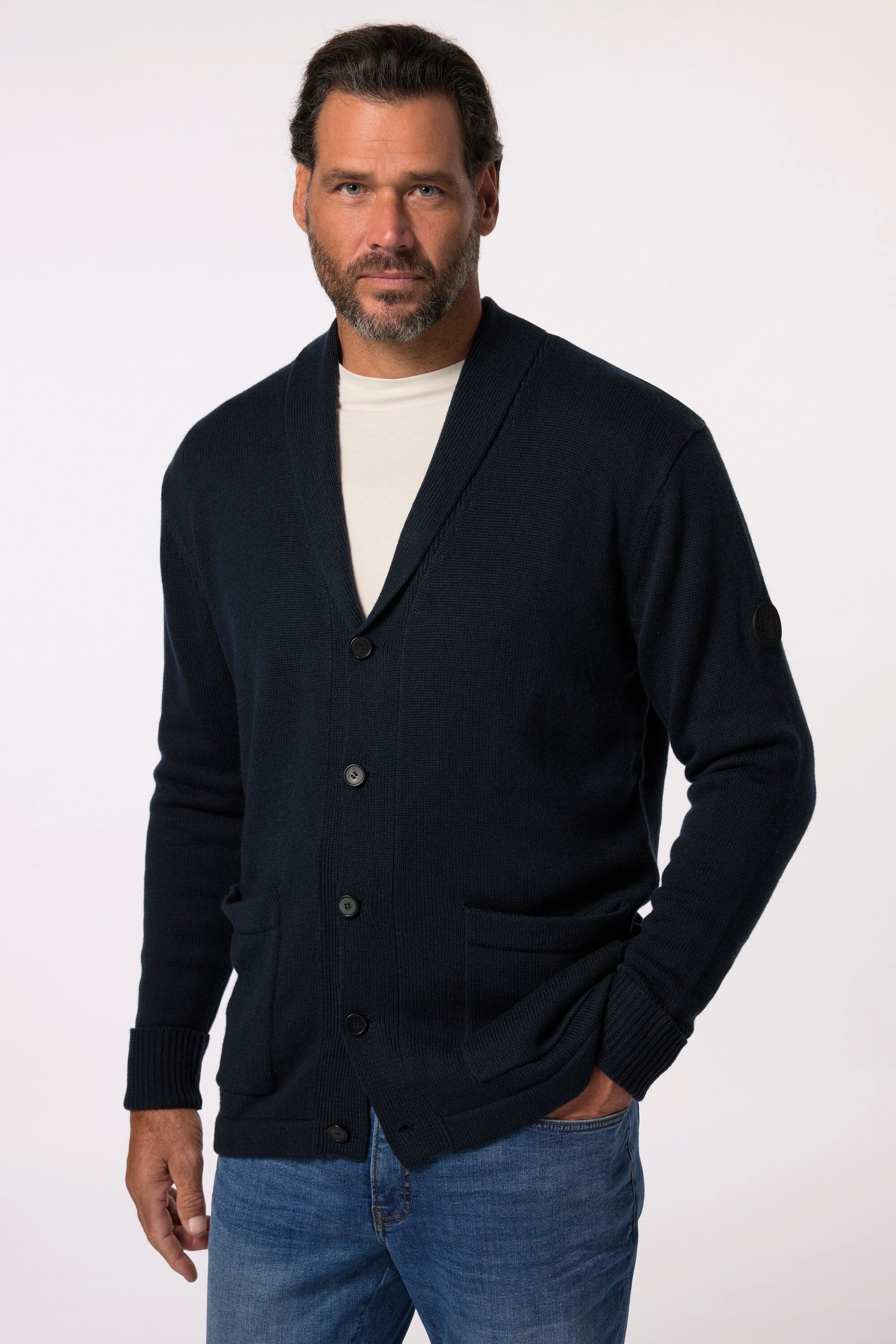 JP1880 Poloshirt JP AWARE Strickjacke Nachhaltigkeit günstig online kaufen
