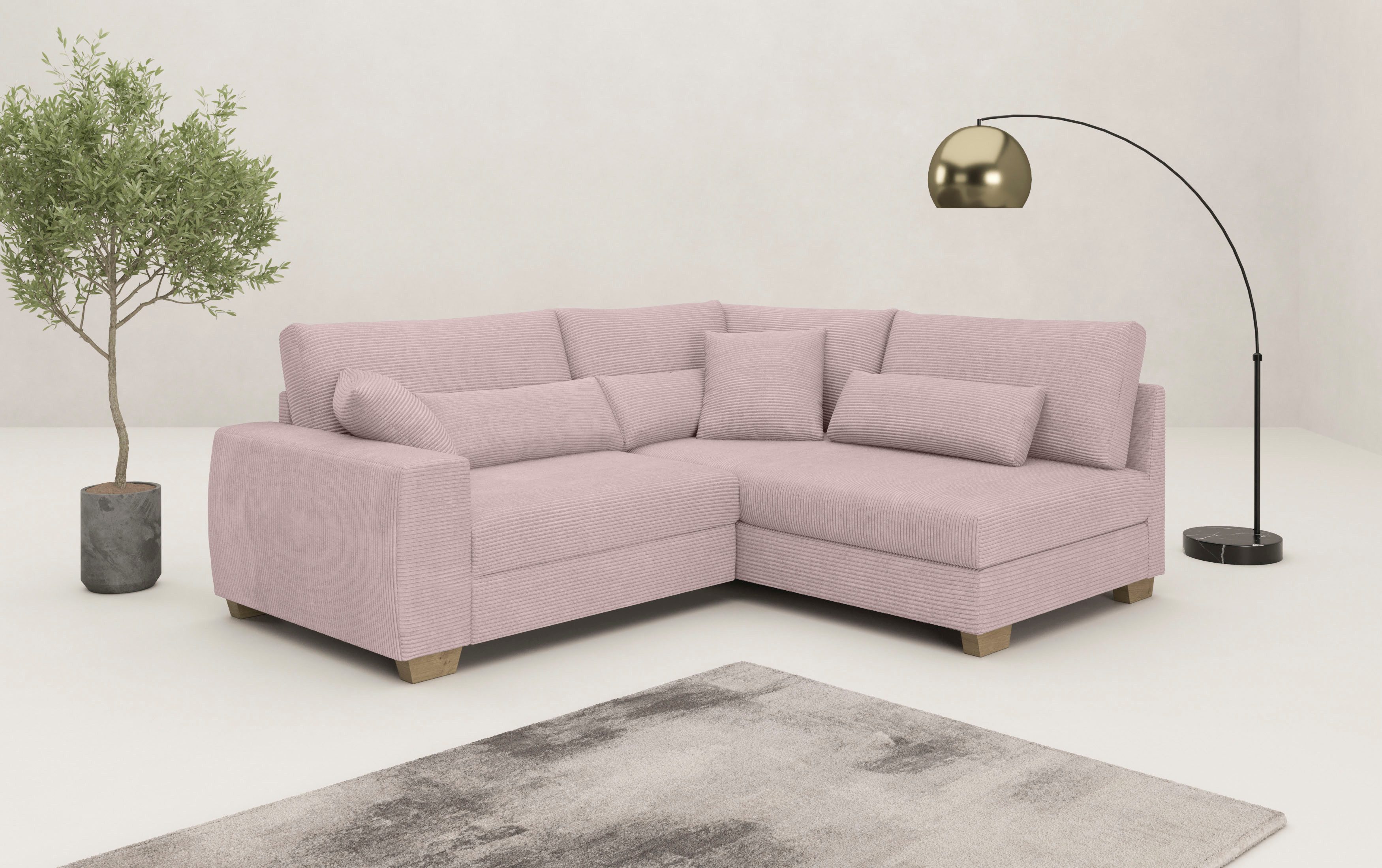 Mr. Couch Ecksofa Hilla L-Form, bis günstig online kaufen
