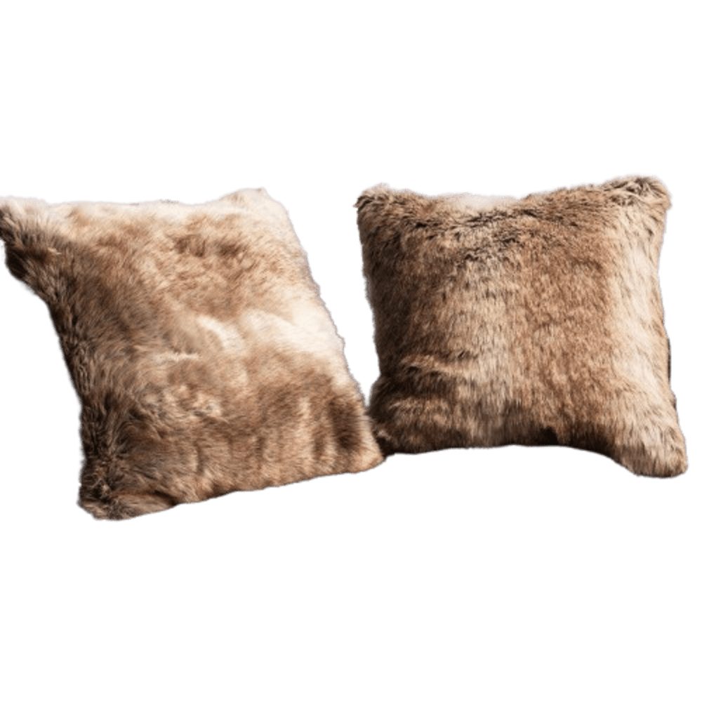 Home-trends24.de Kissenhülle Kissenhülle Fell Beige Braun Kissen Deko Kisse günstig online kaufen