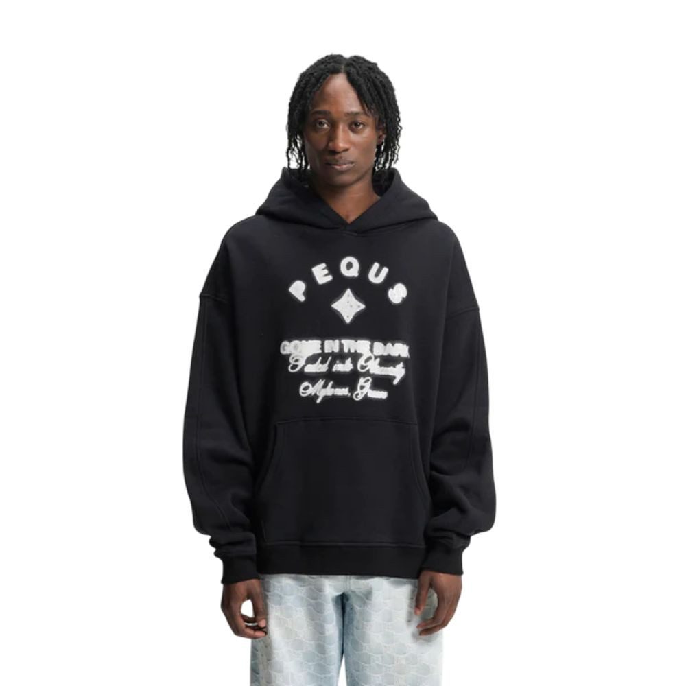 PEQUS Hoodie Hoodie Pequs Glow Logo Graphic (1-tlg)