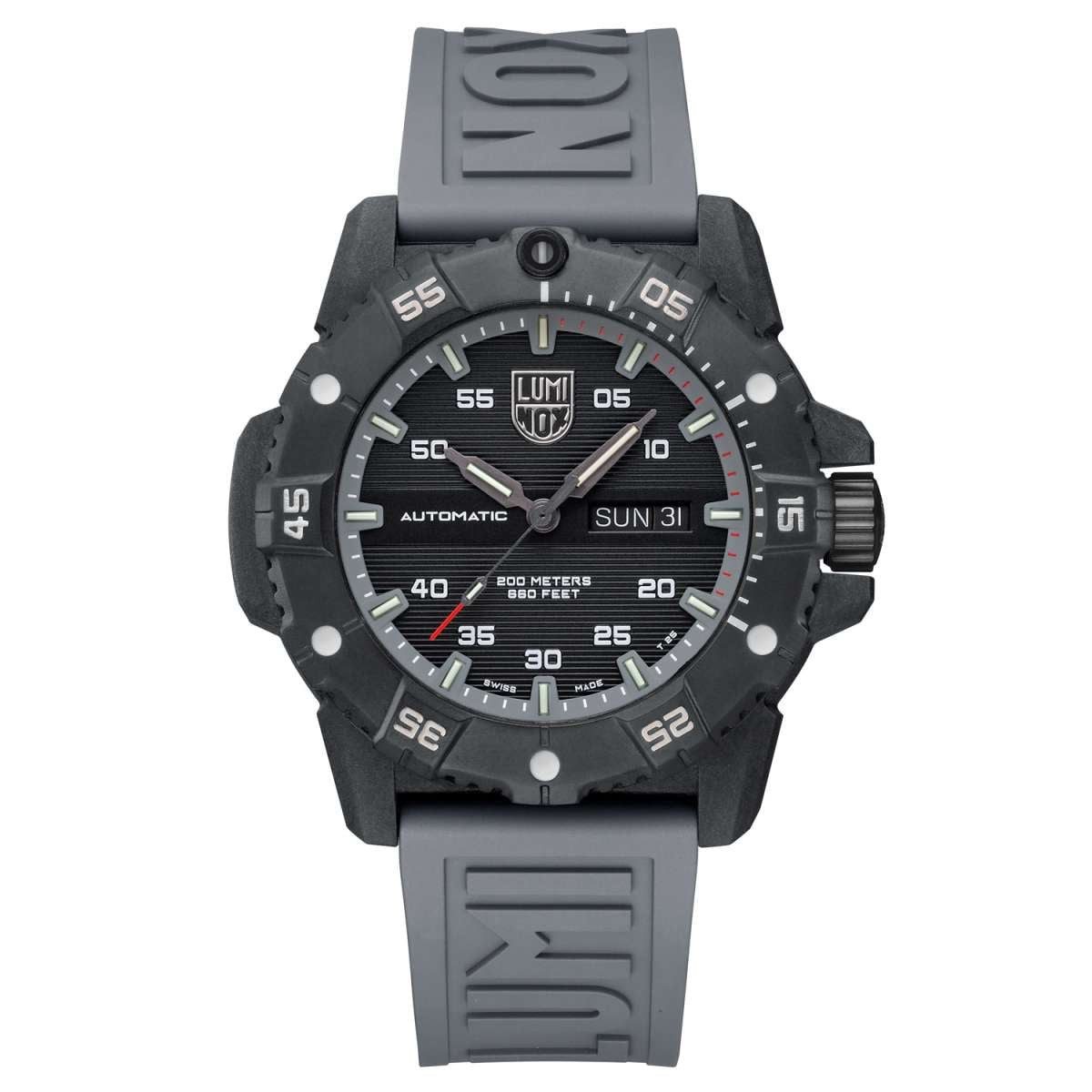Luminox Taucheruhr XS.3862, Herrenuhr für Taucher Master Carbon Seal Limited Edition Grau