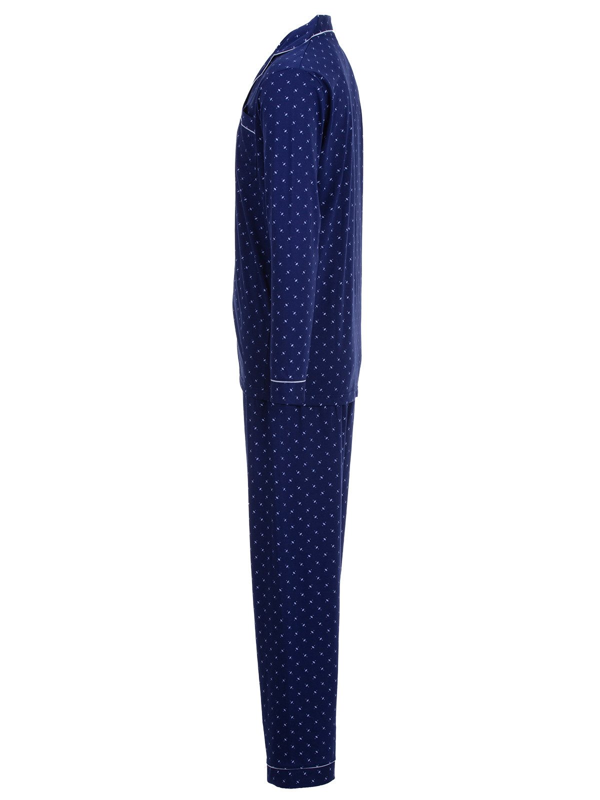 Henry Terre Schlafanzug Pyjama Set Langarm günstig online kaufen