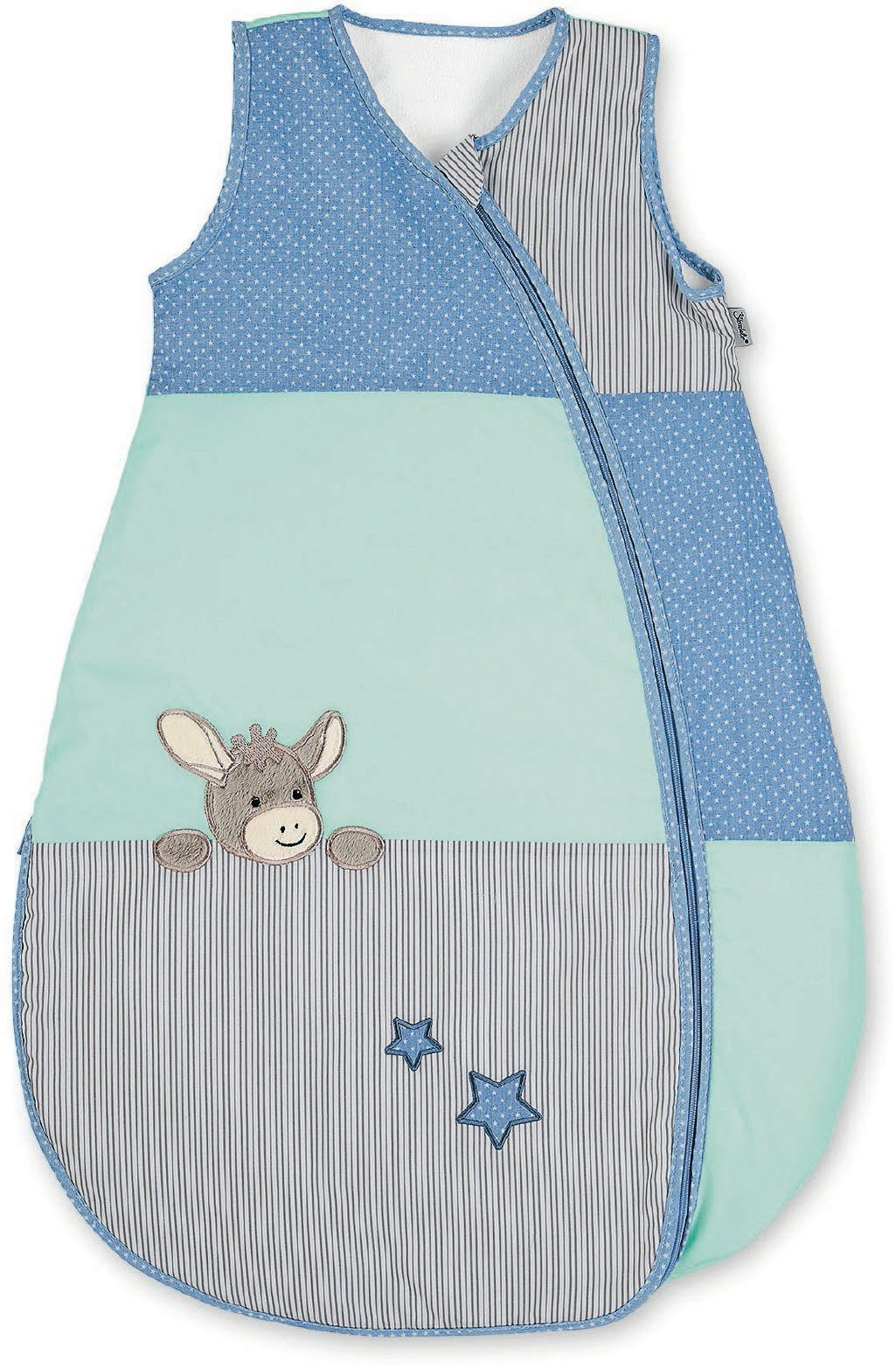 Sterntaler® TOG Sommer Babyschlafsack (1 Sommerschlafsack, Reißverschluss, tlg), 2 Wege Emmi 0,50