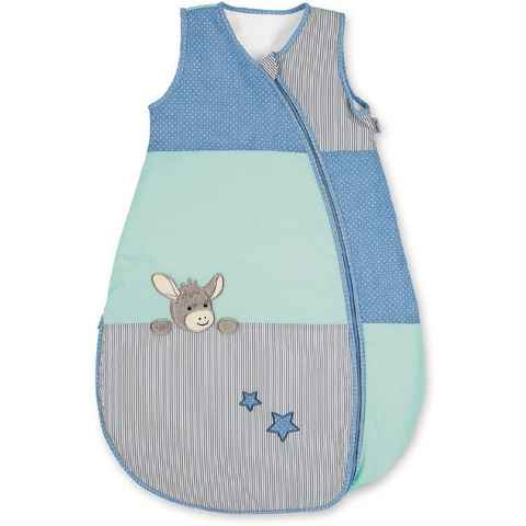 Sterntaler® Babyschlafsack Sommer Emmi (1 tlg), 2 Wege Reißverschluss, Sommerschlafsack, 0,50 TOG