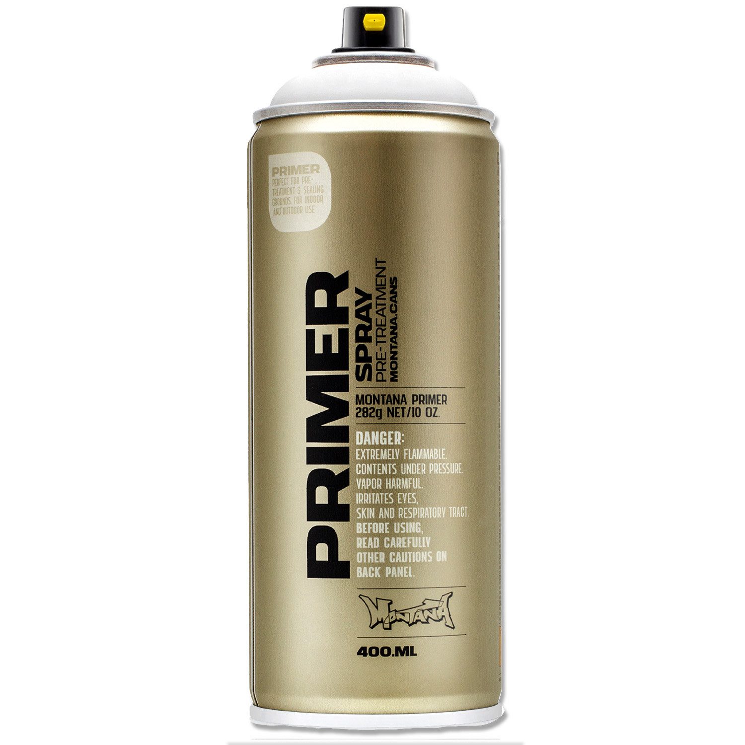 Montana Cans Sprühlack Grundierung Spraydose Universal Weiß 400ml, Montana PRIMER
