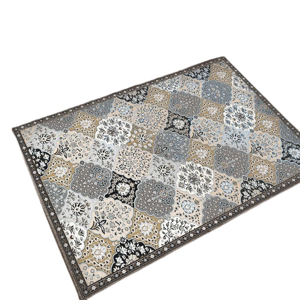 Coonoor Badematte Innen Fußmatte,Boho Blumen Teppich, Für Badezimmer Esszimmer Waschküche 40*60cm
