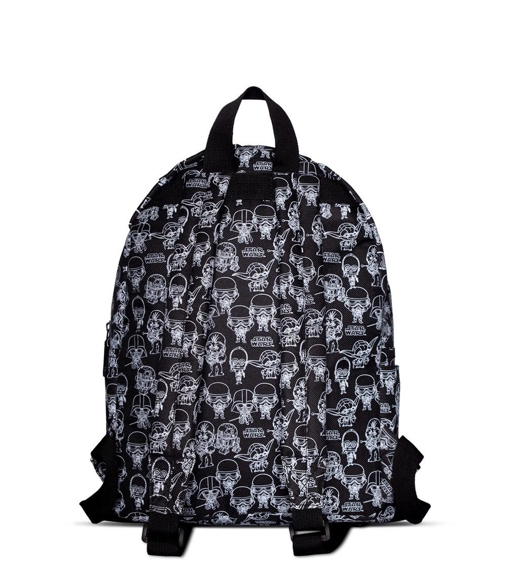 Star Wars Rucksack Characters, Yoda Darth Vader Chewbacca Stormtrooper